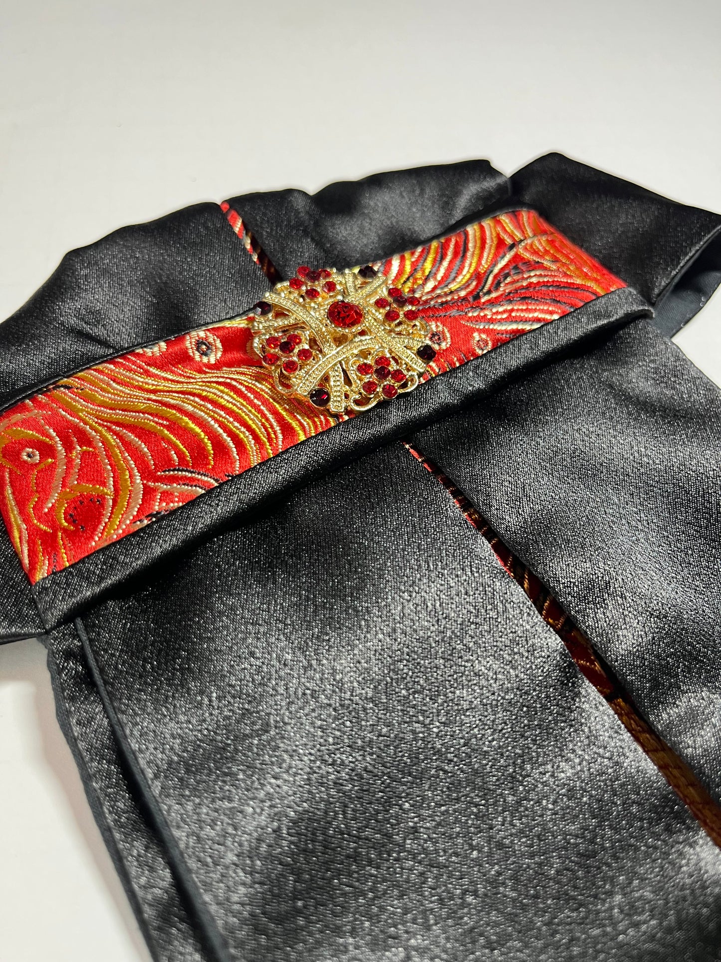 Firebird Euro Pleat Dressage Stock Tie