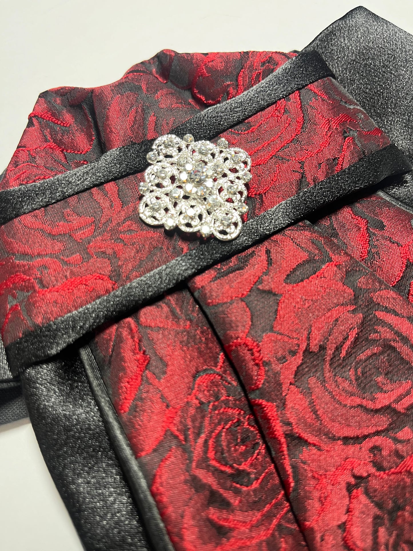 Dressage Stock Tie Trad - Rose Queen