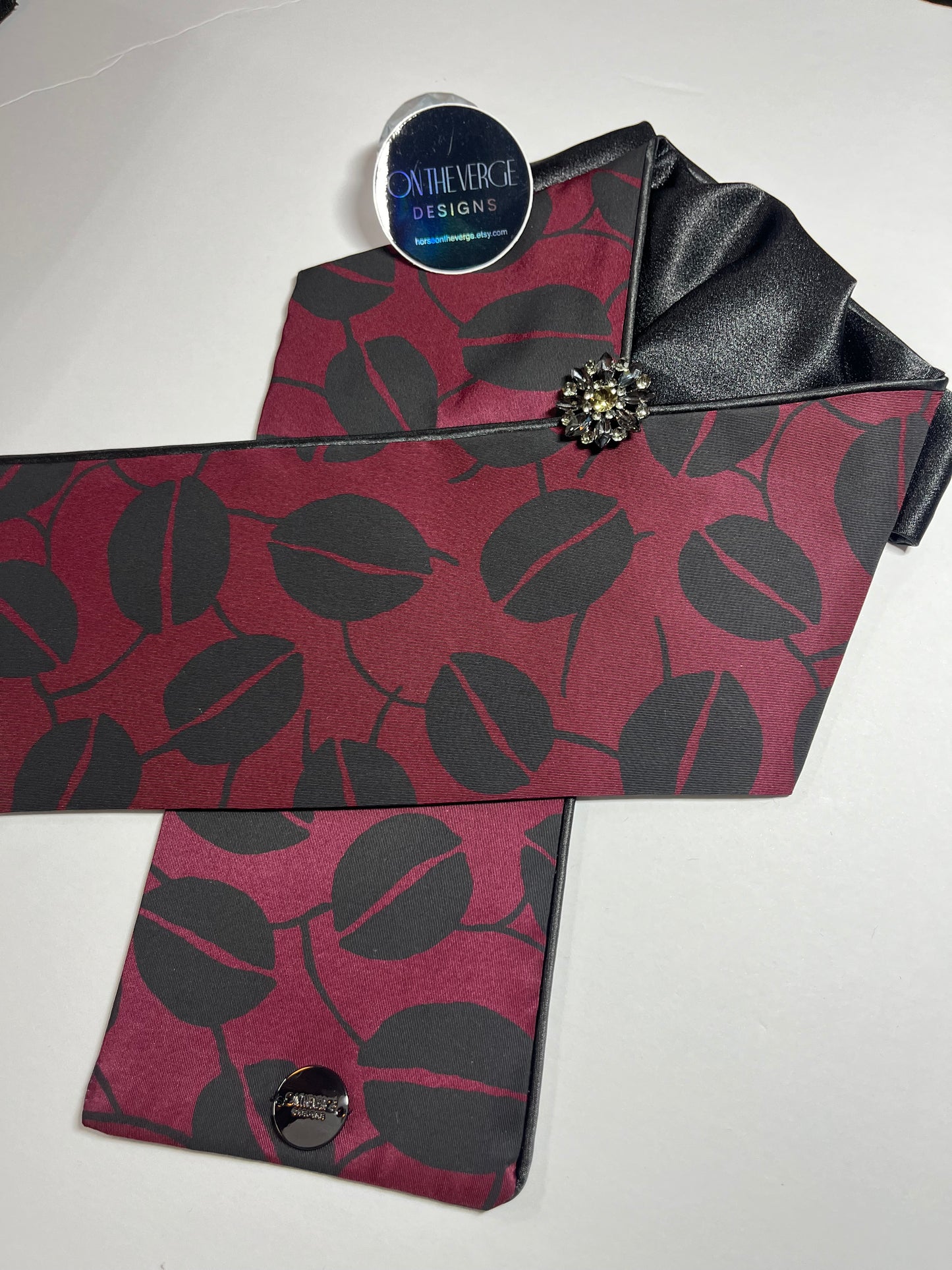 Dressage Stock Tie - Oscar de La Renta