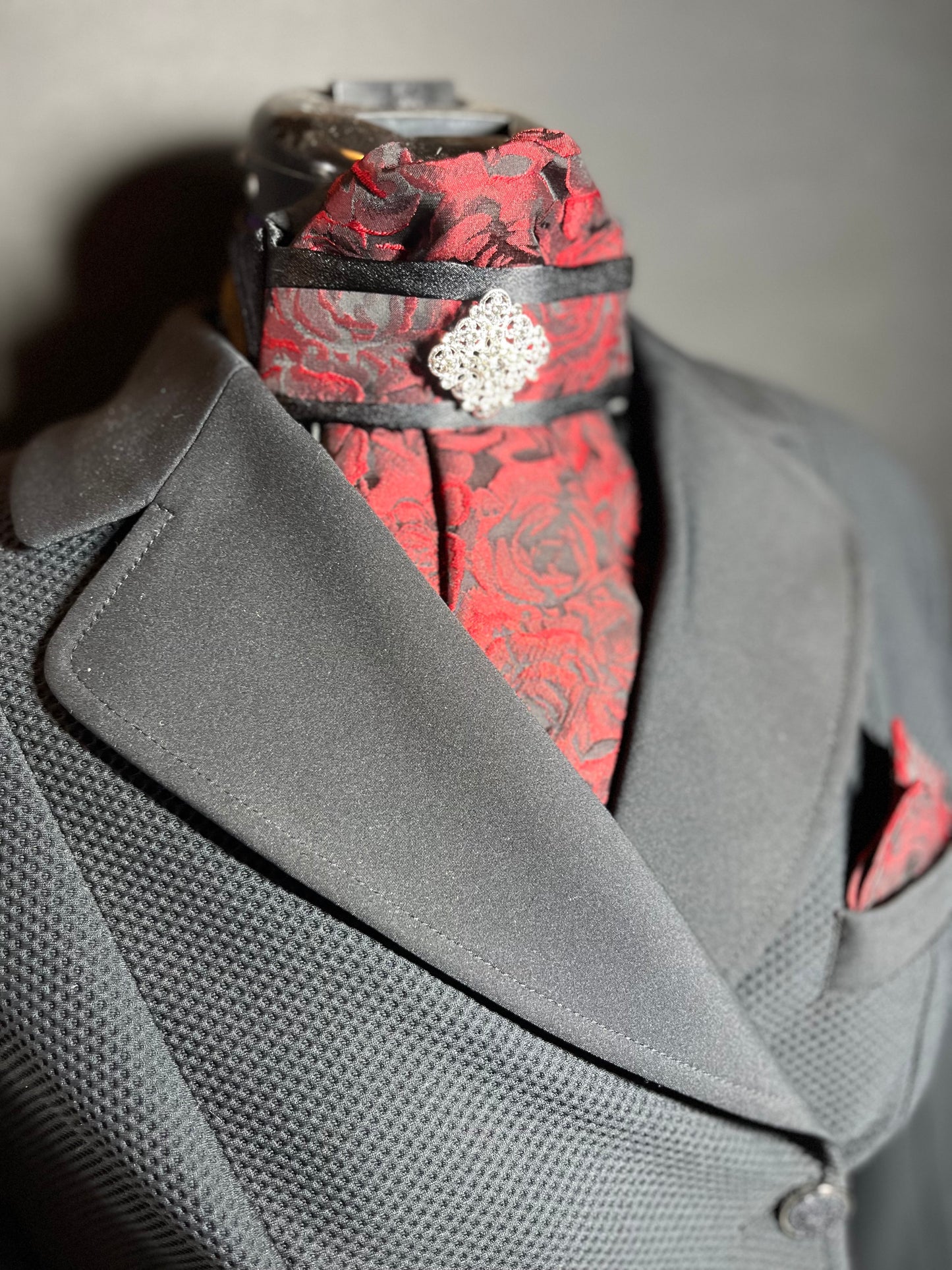 Dressage Stock Tie Trad - Rose Queen