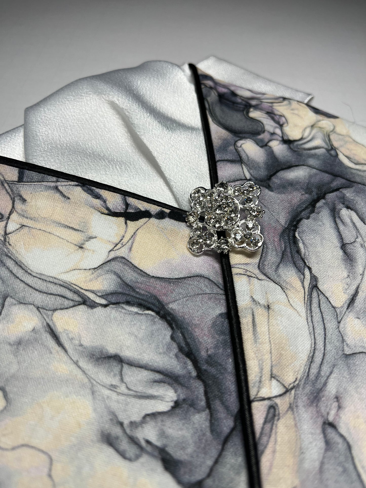 Marble Dressage Stock Tie