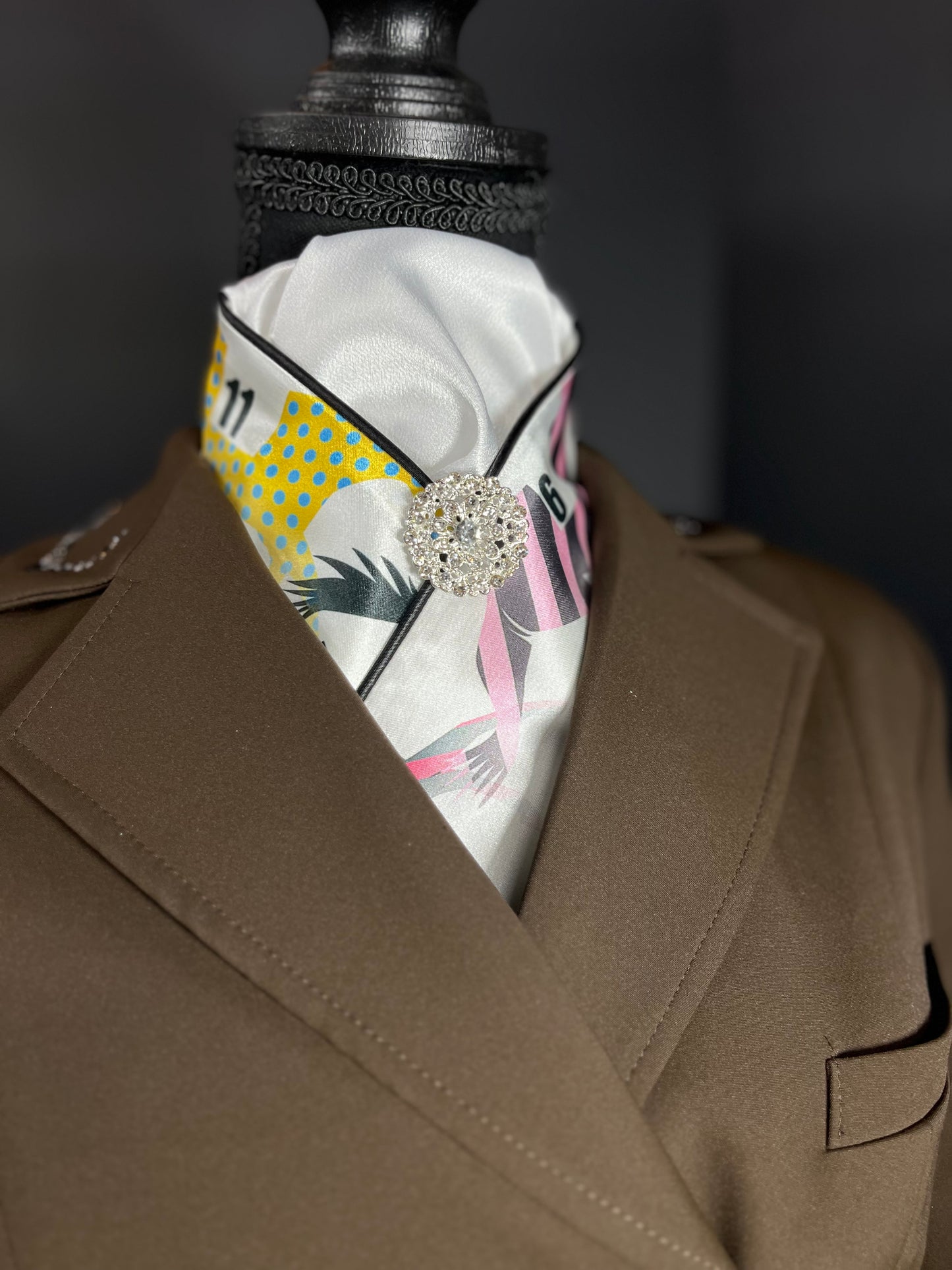 Jockey Club Dressage Stock Tie