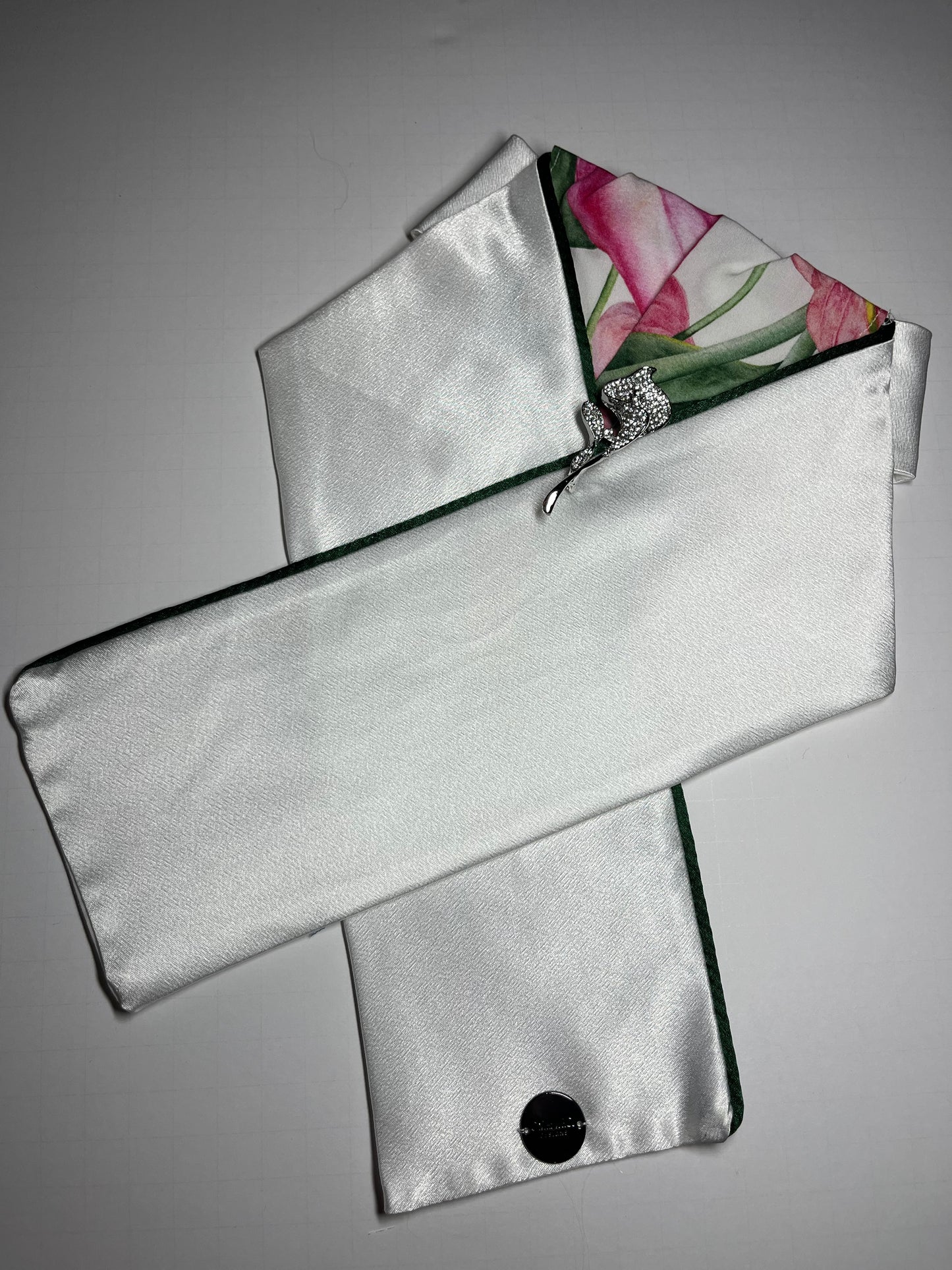 The Basic Pink Lily Dressage Stock Tie