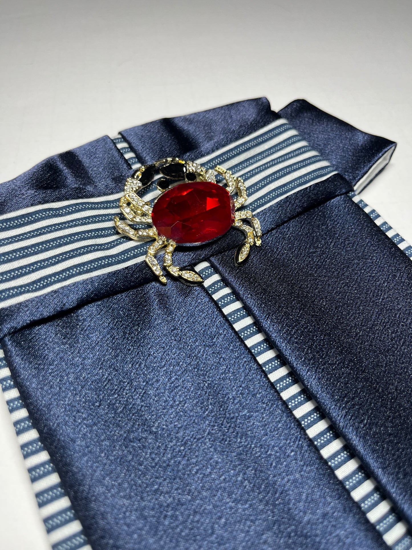 Cape Cod Euro Pleat Dressage Stock Tie