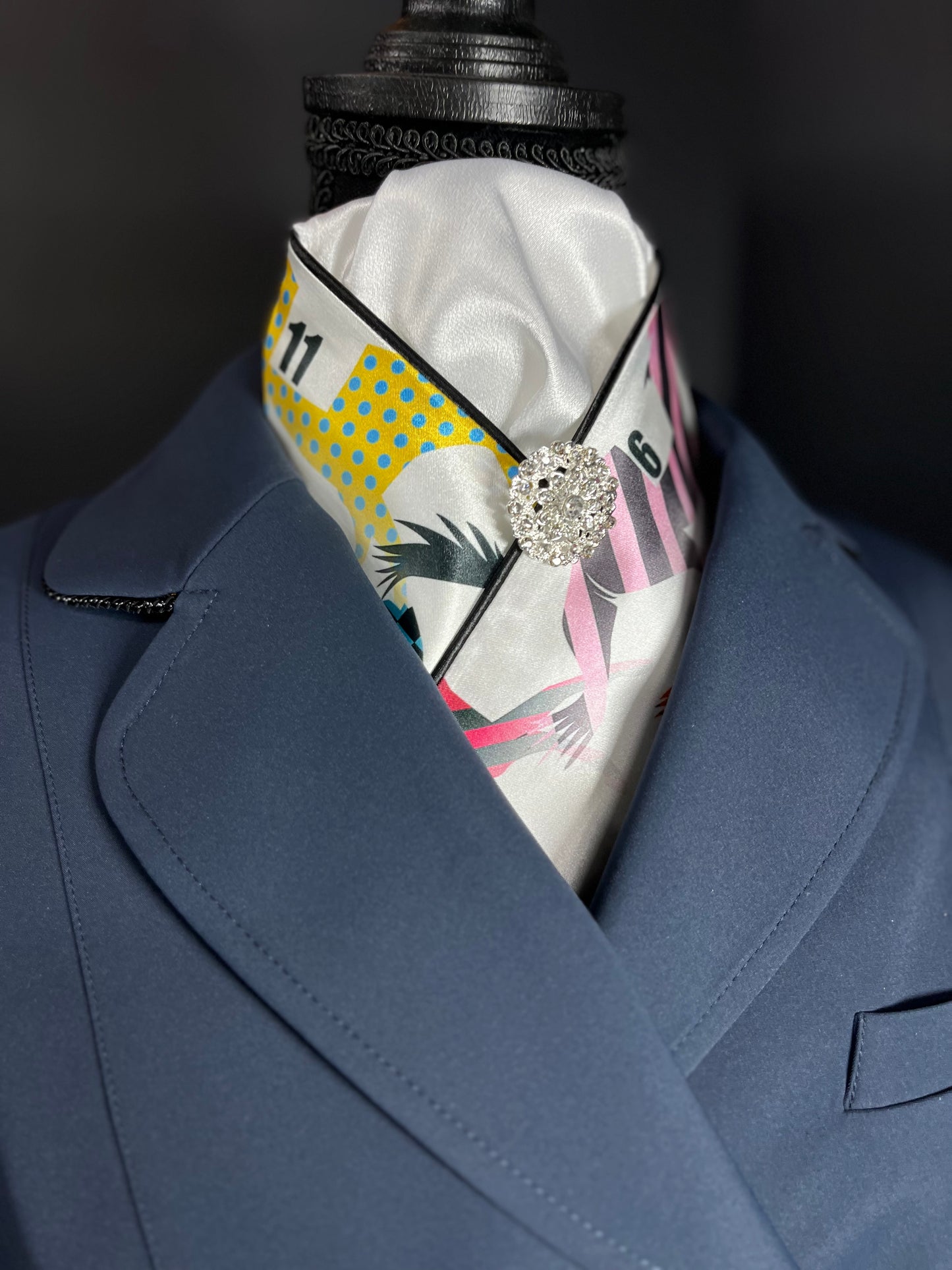 Jockey Club Dressage Stock Tie