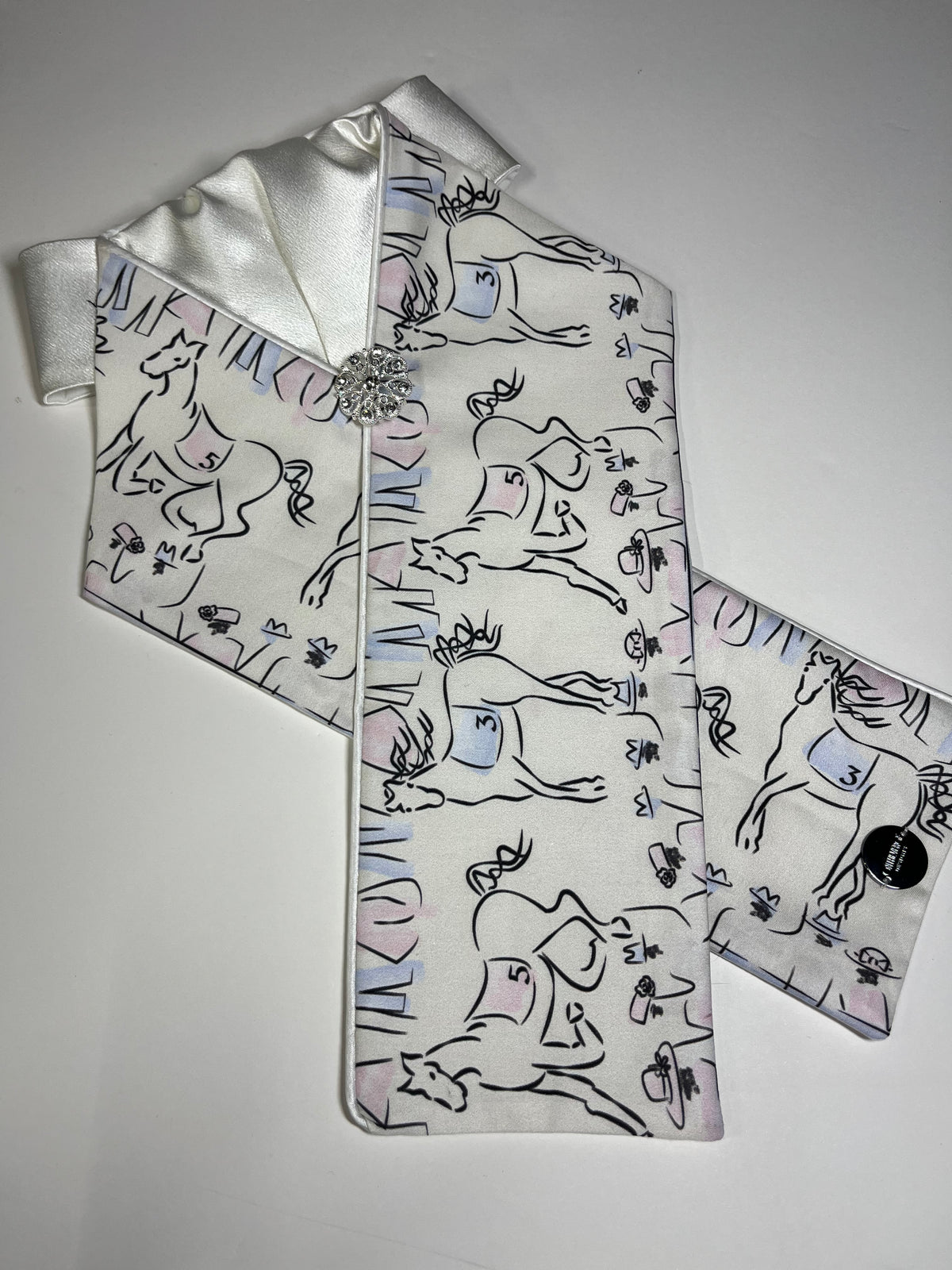Afternoon at the Races Dressage Stock Tie