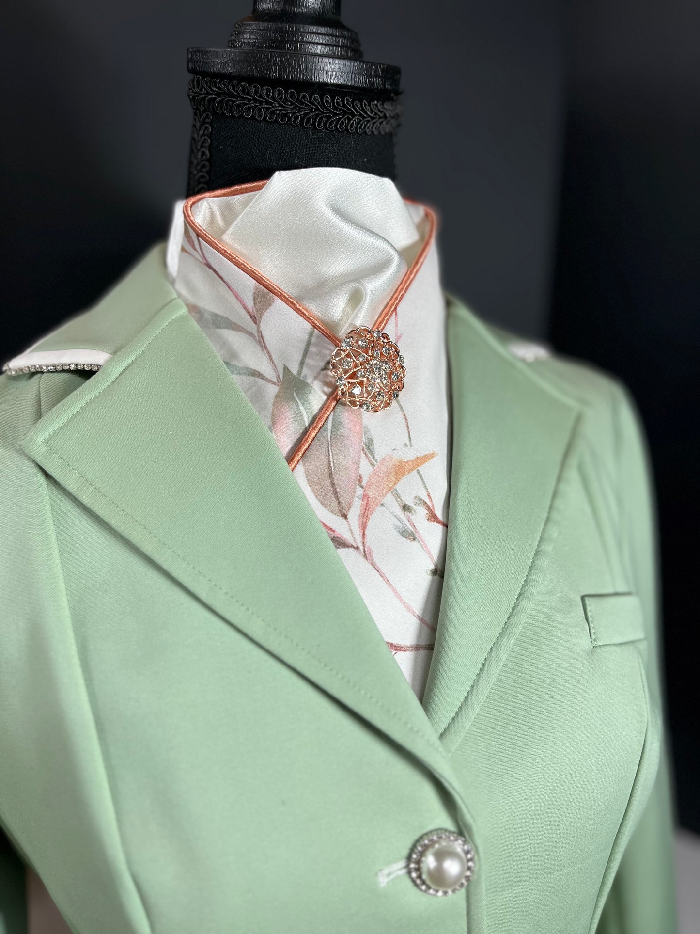 Coral Spring Dressage Stock Tie