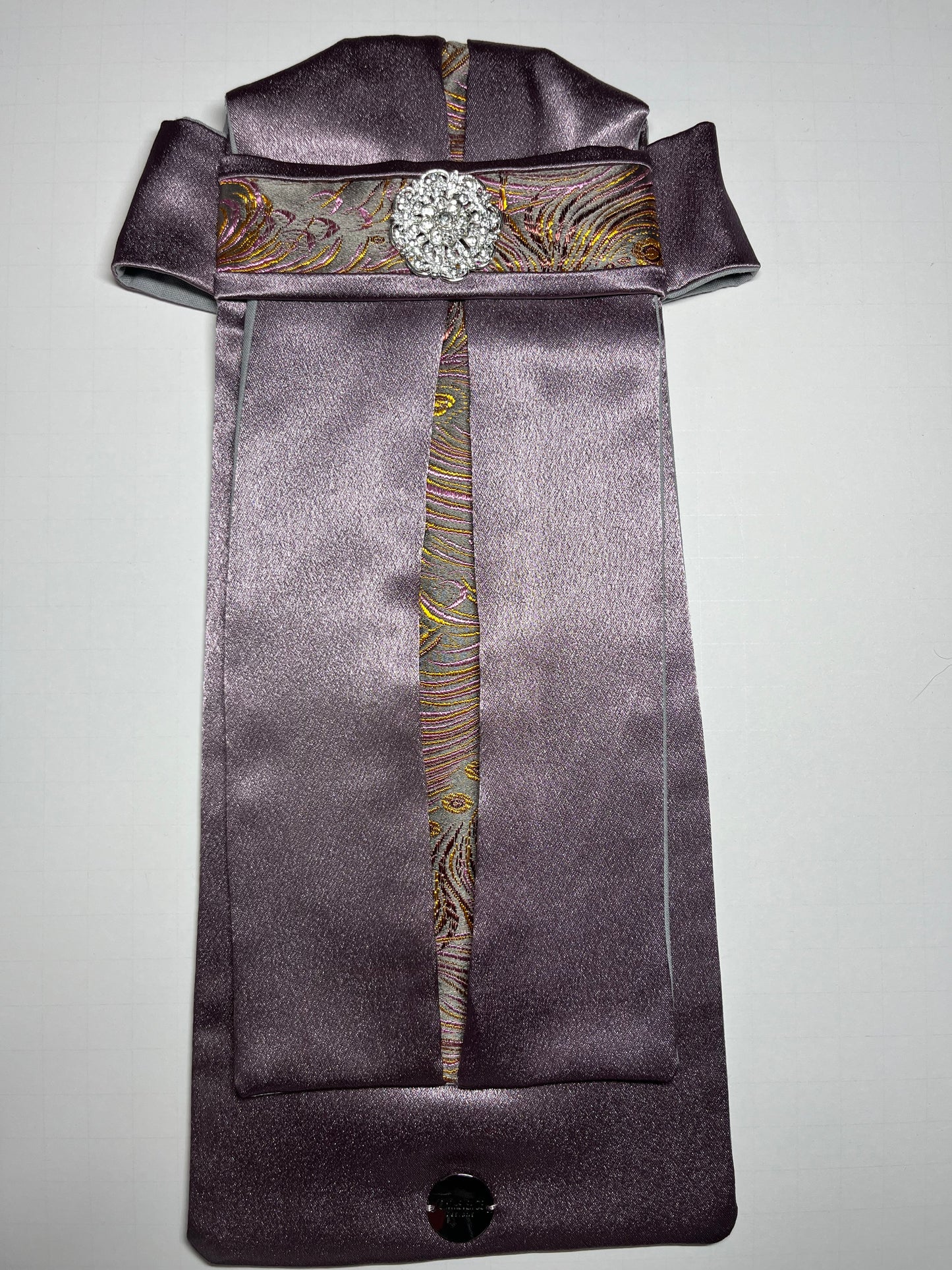 Sunset Flight Euro Pleat Dressage Stock Tie