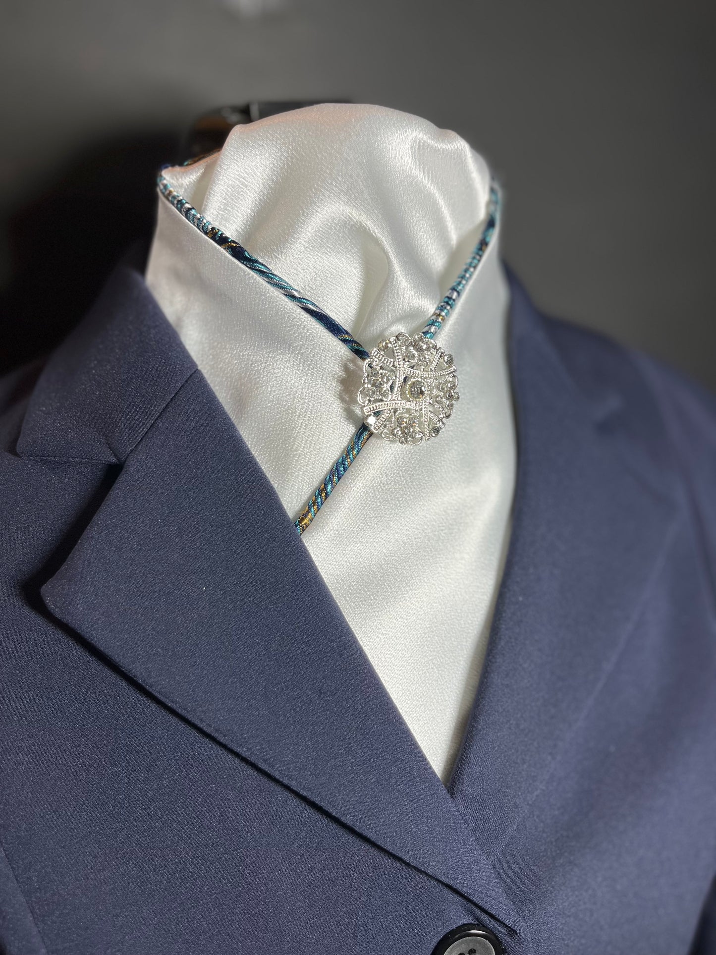 Dressage Stock Tie - The Basic Feather