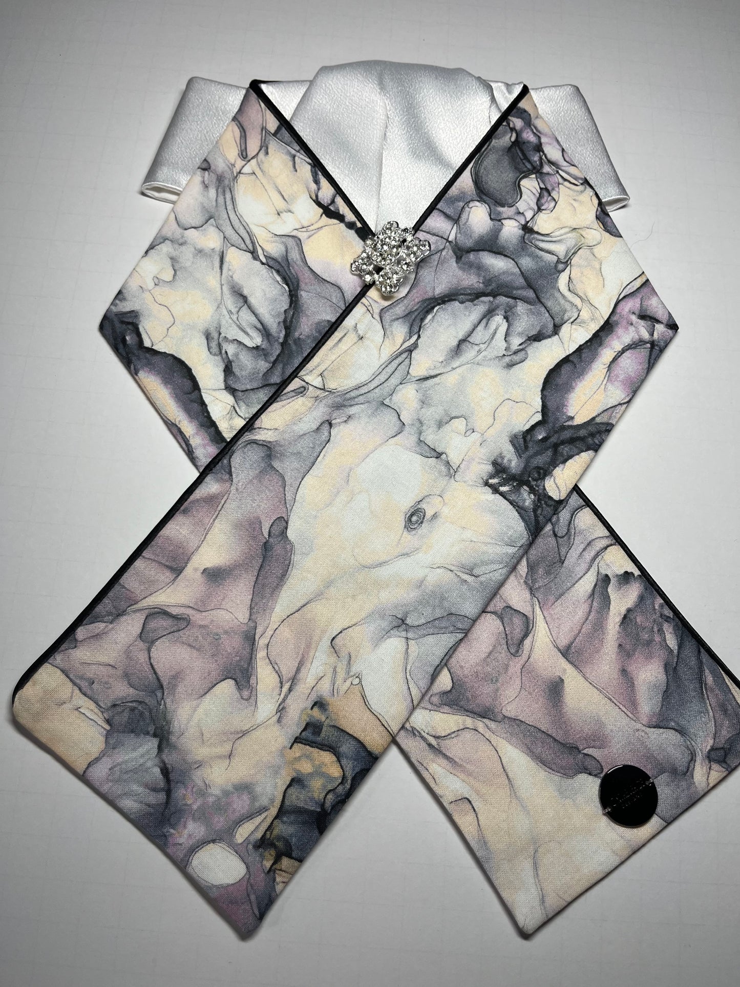 Marble Dressage Stock Tie