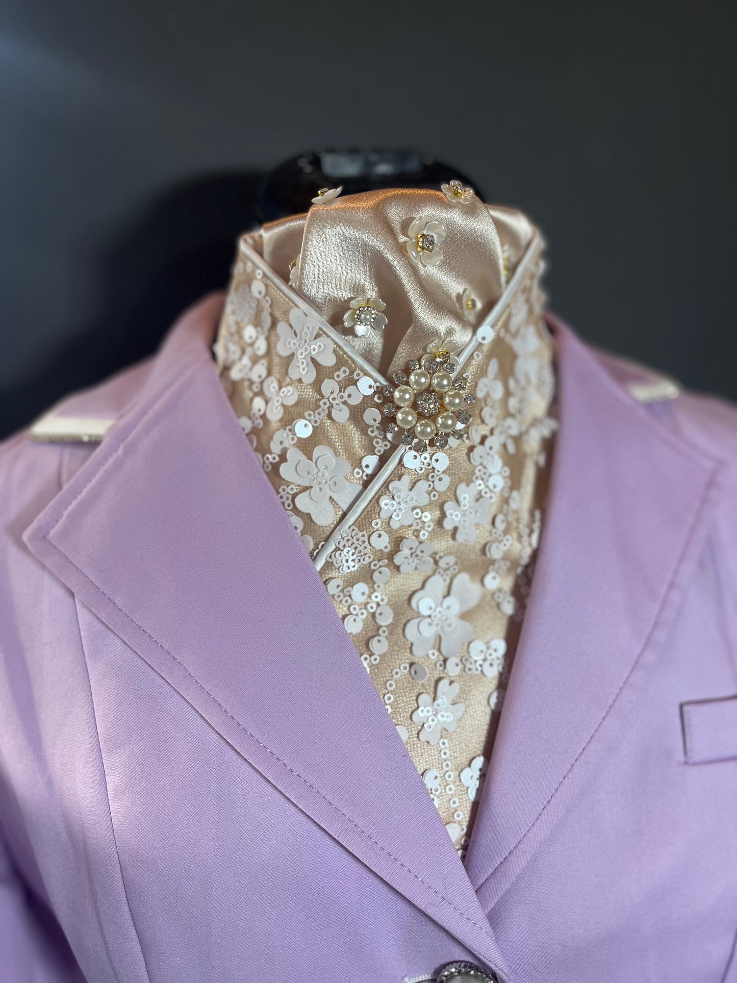 Bella Dressage Stock Tie