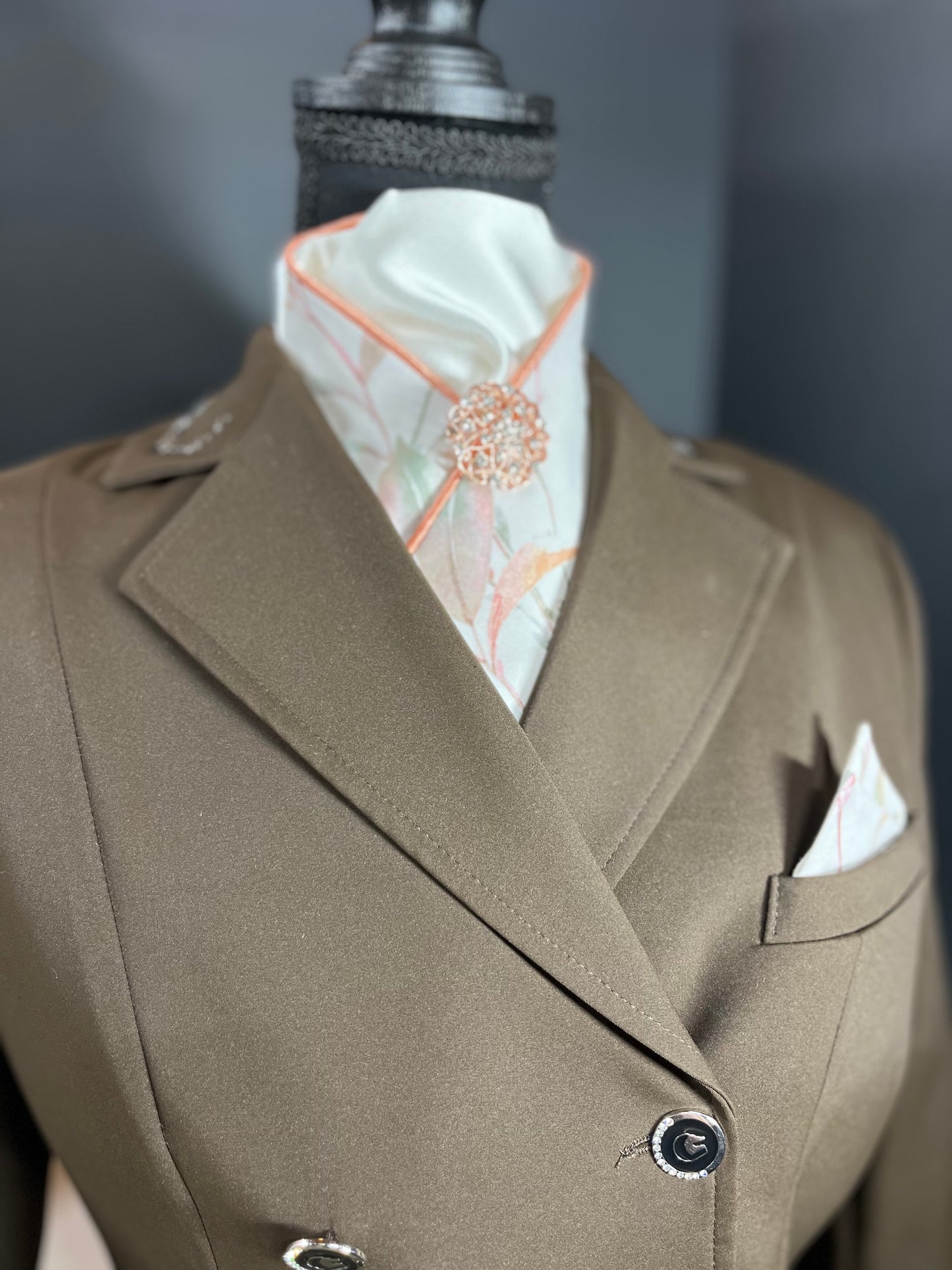 Coral Spring Dressage Stock Tie