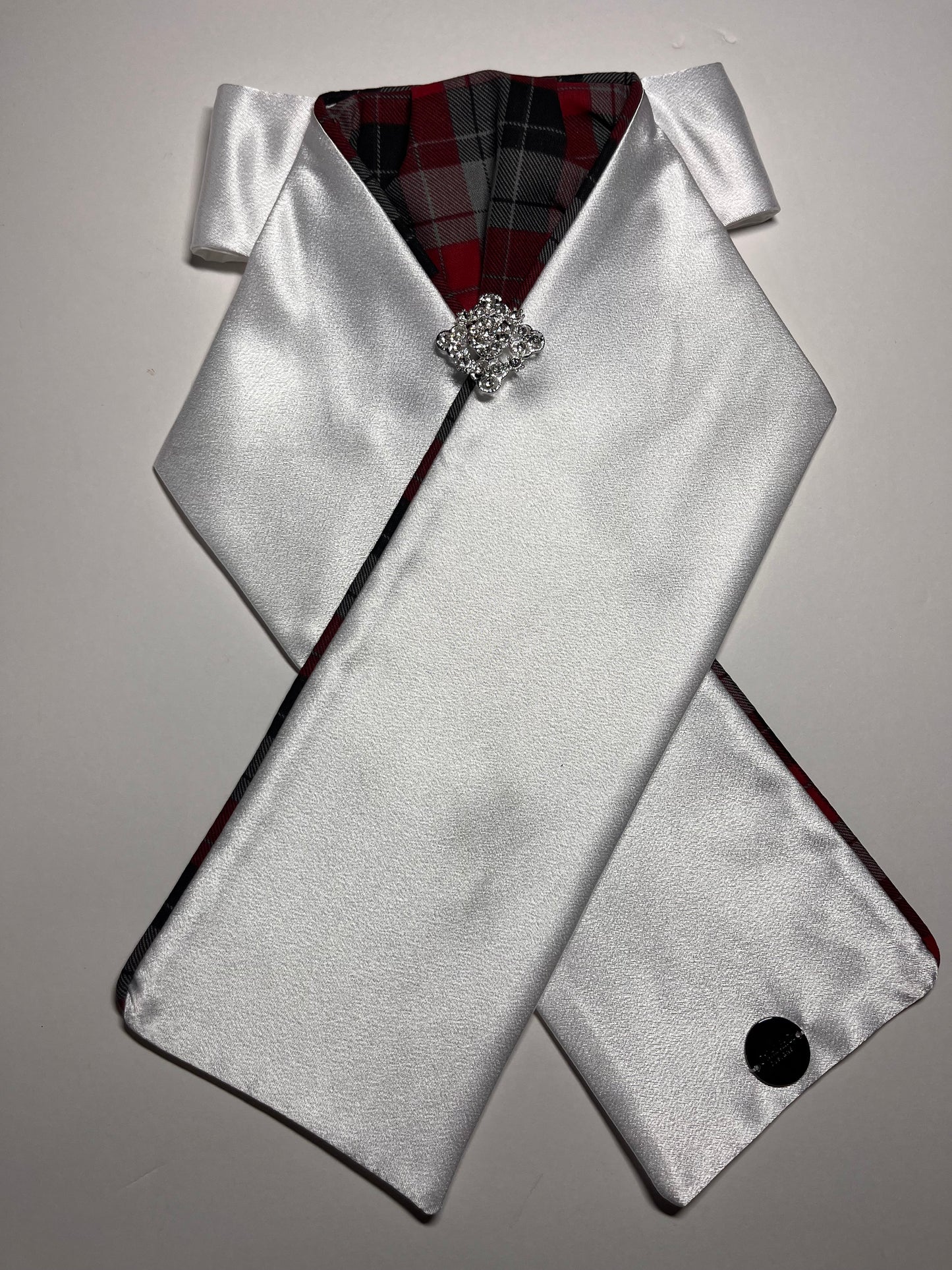 The Plaid Dressage Stock Tie
