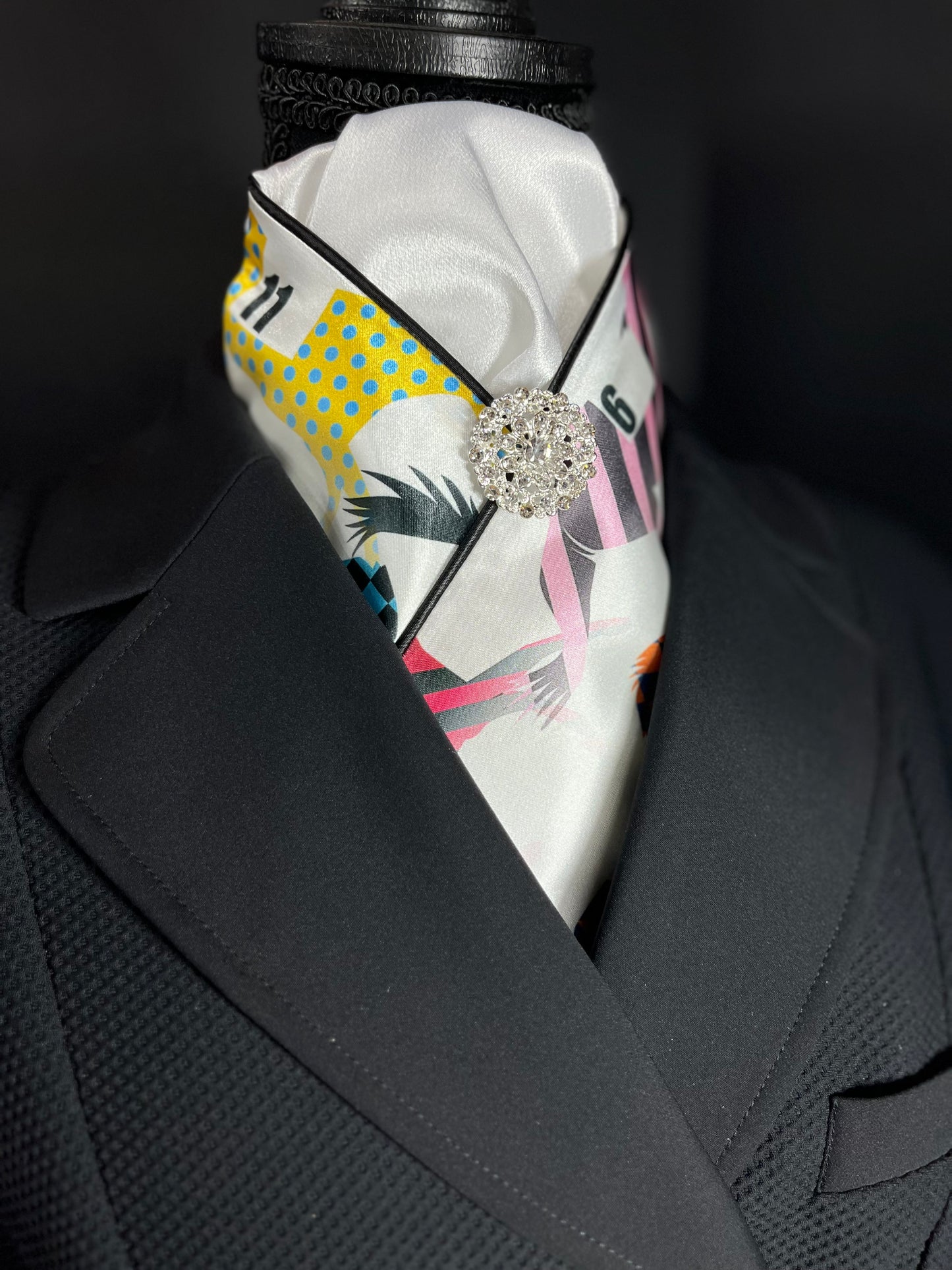 Jockey Club Dressage Stock Tie