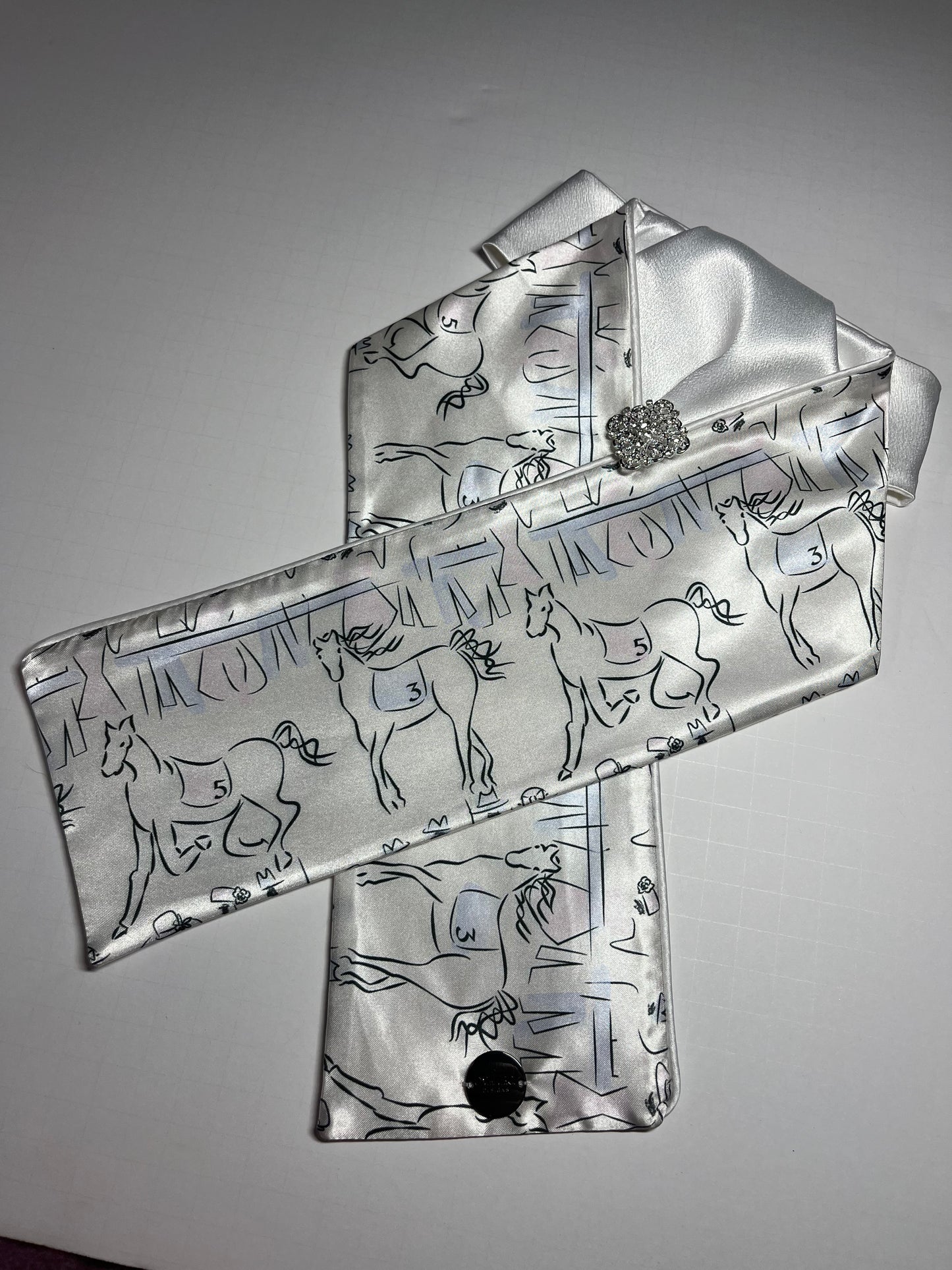 Afternoon at the Races Dressage Stock Tie