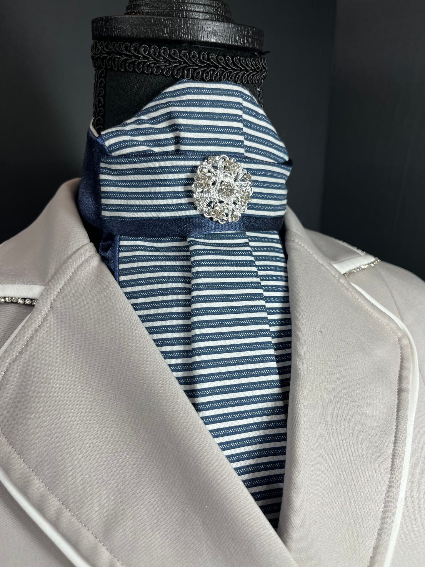 Cape Cod Traditional Dressage Stock Tie