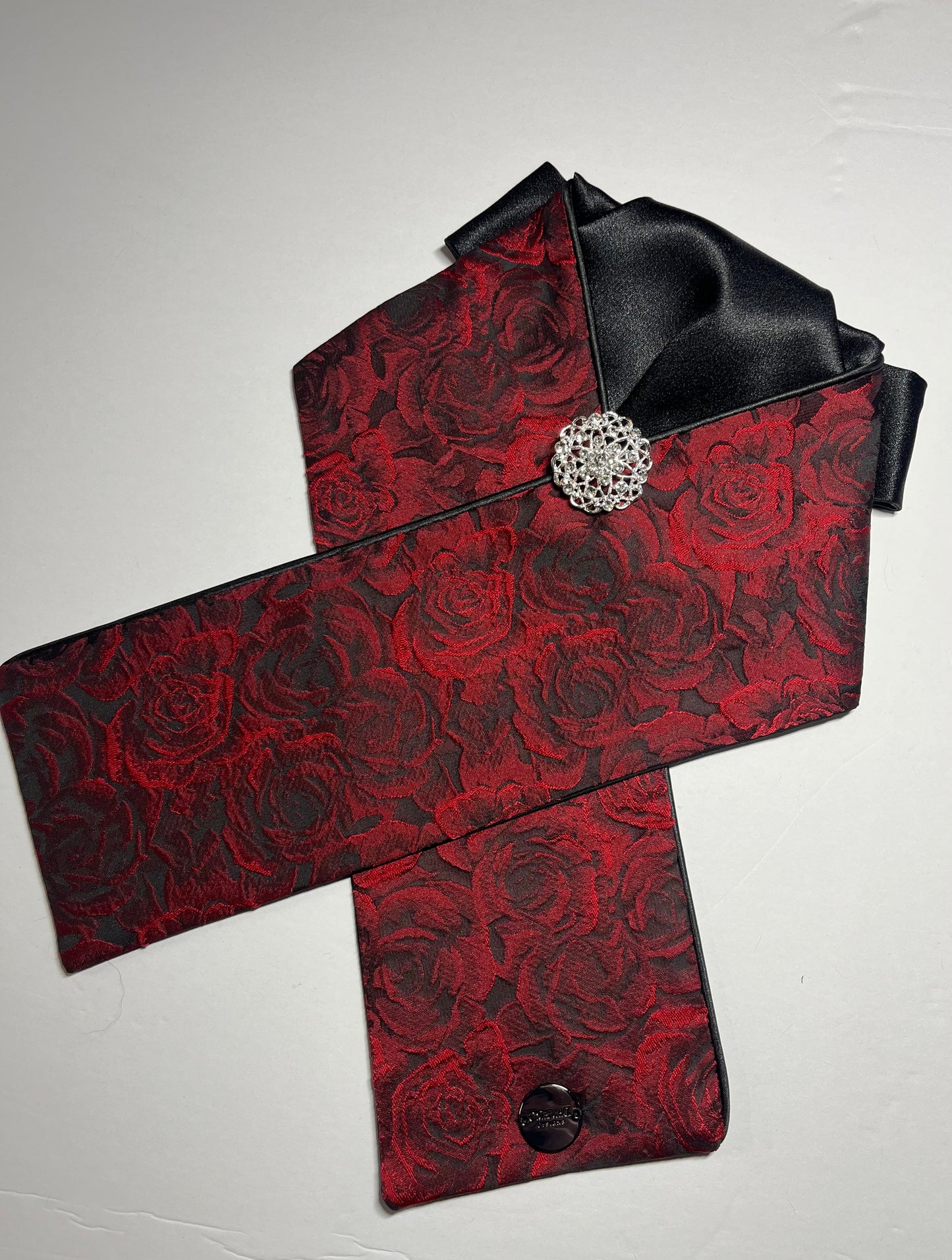 Rose Queen Dressage Stock Tie