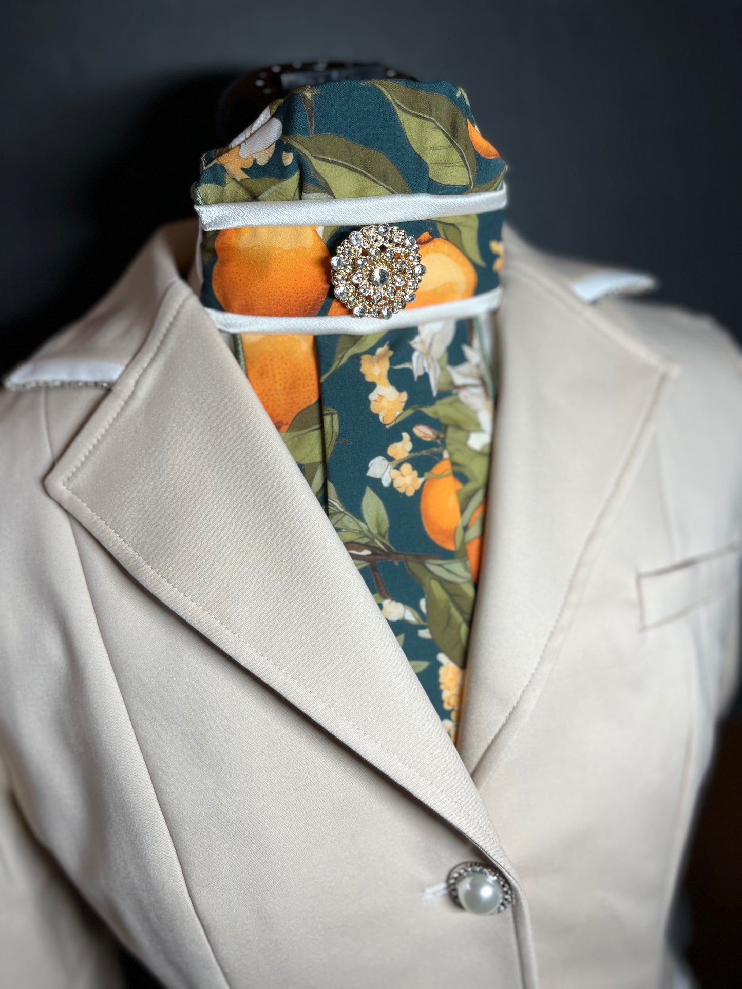 The Ocala Traditional Dressage Stock Tie
