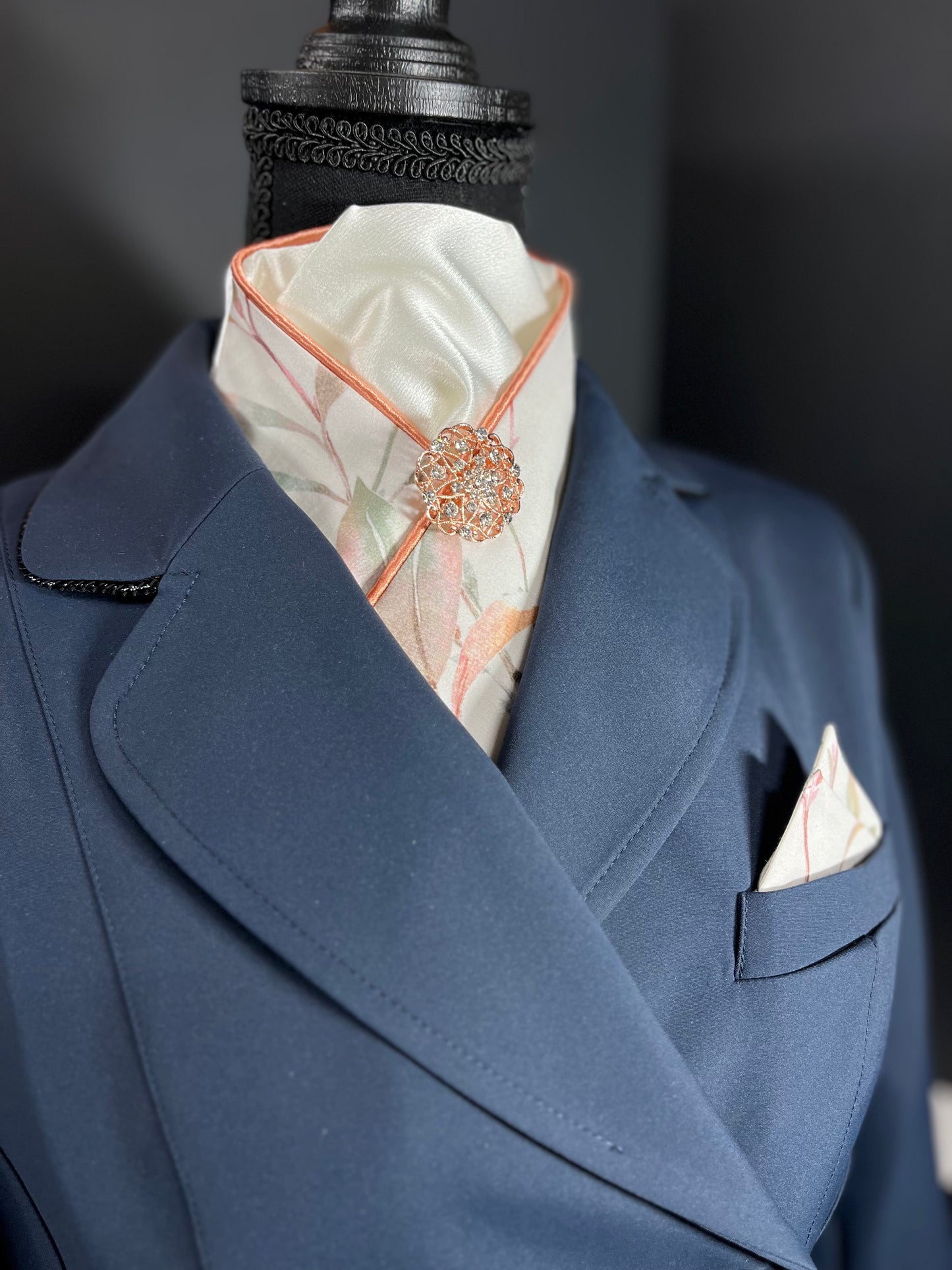 Coral Spring Dressage Stock Tie