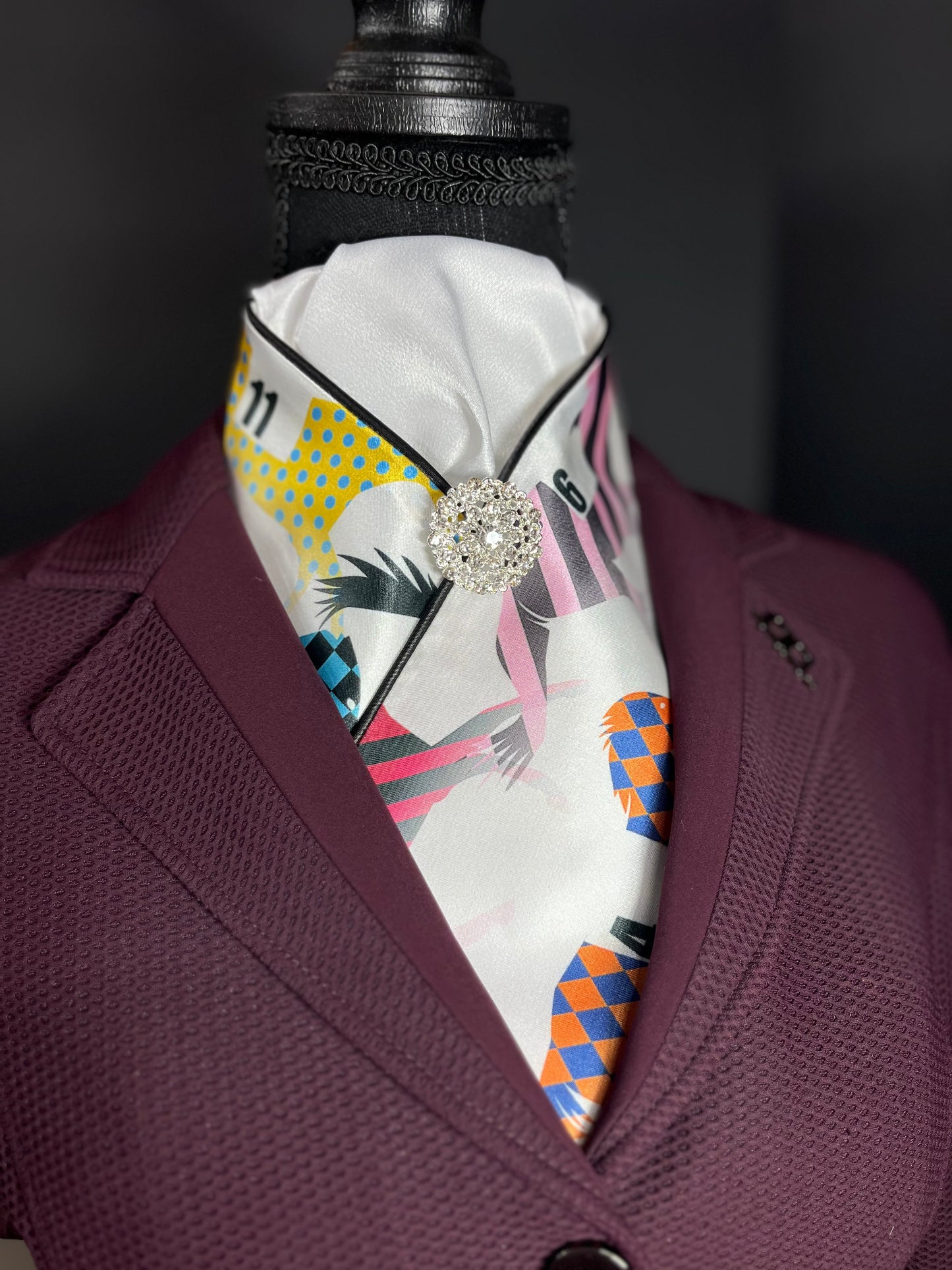 Jockey Club Dressage Stock Tie