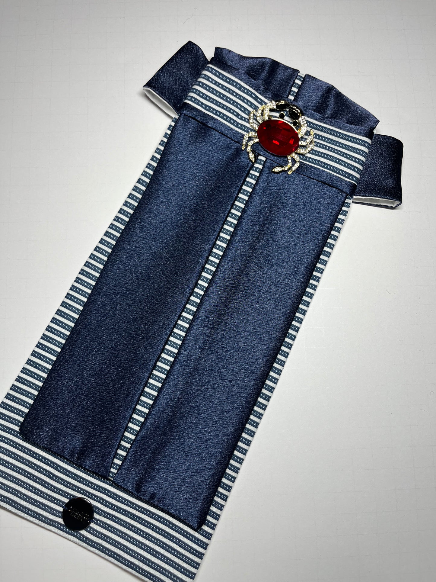 Cape Cod Euro Pleat Dressage Stock Tie