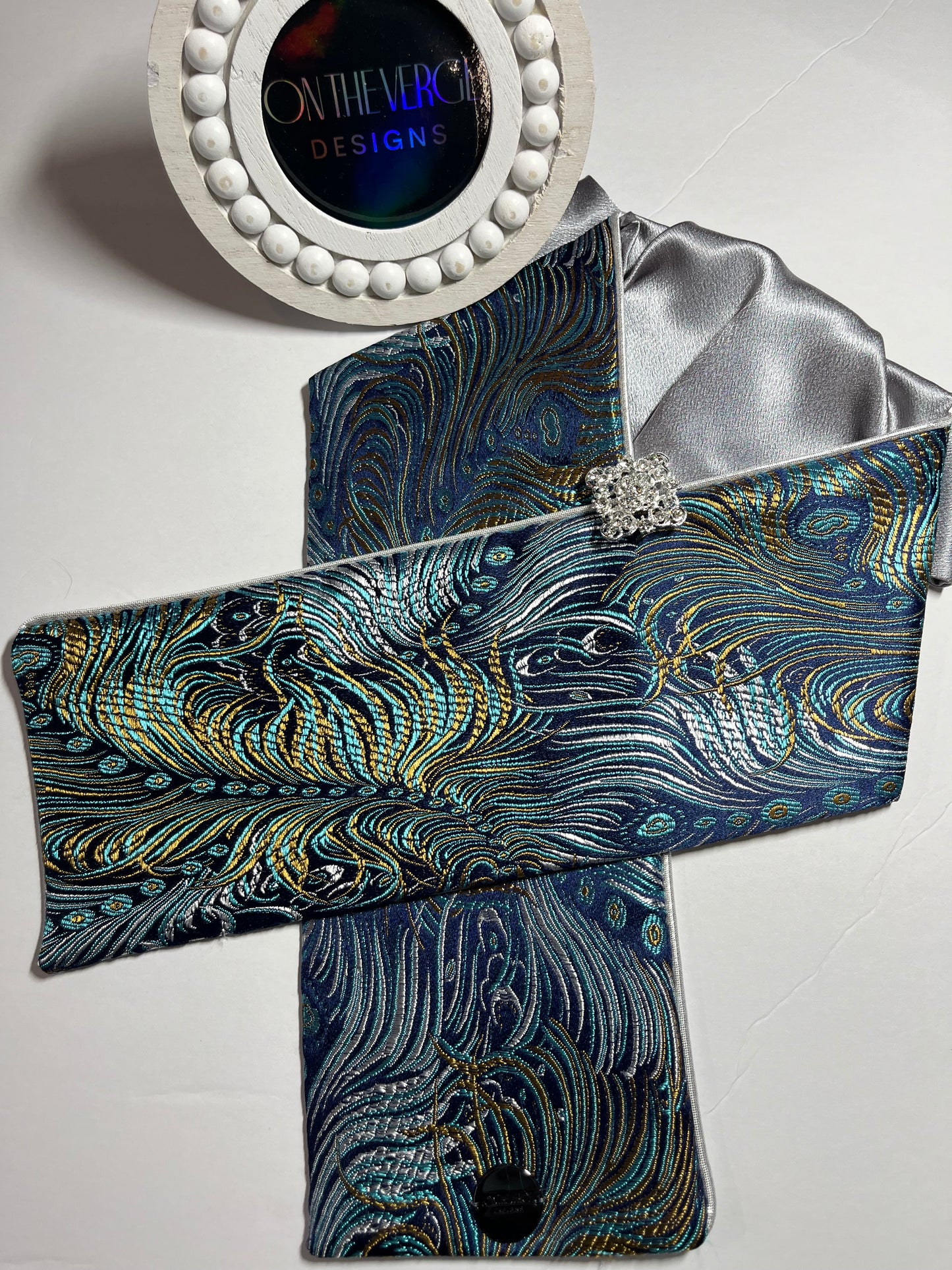 Dressage Stock Tie - Feather