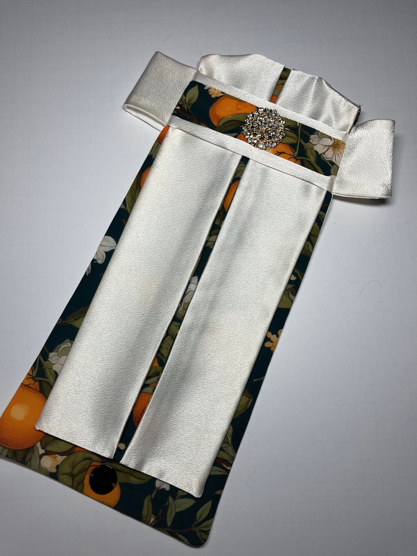 The Ocala Euro Pleat Dressage Stock Tie