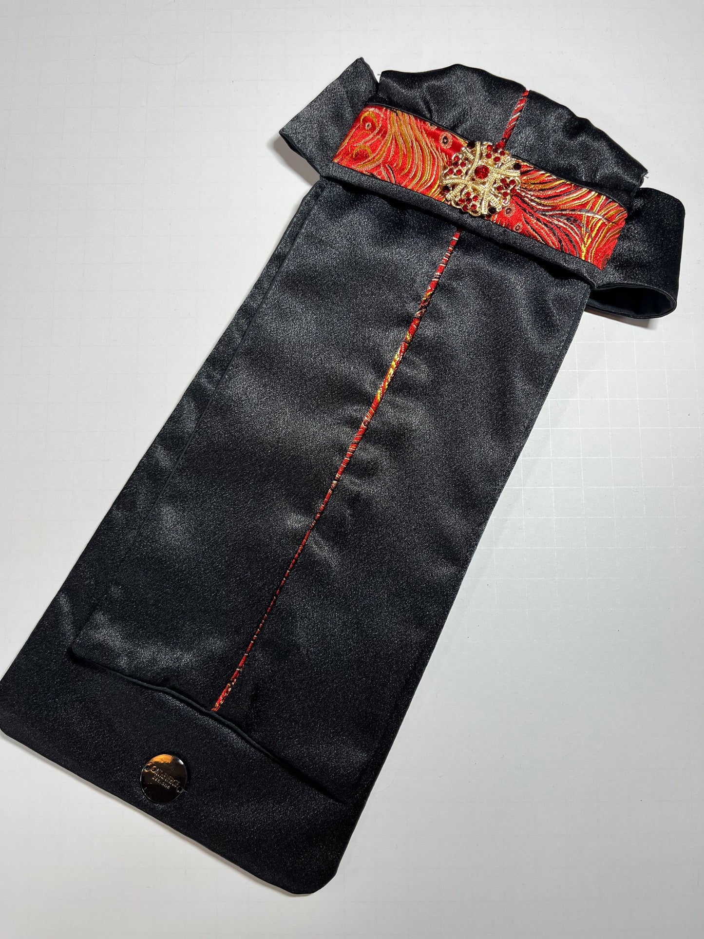 Firebird Euro Pleat Dressage Stock Tie