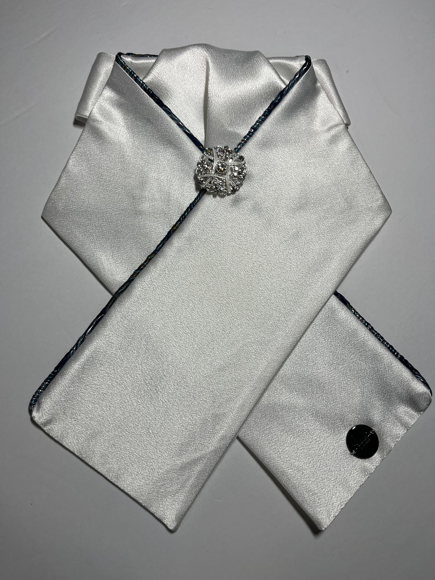 Dressage Stock Tie - The Basic Feather