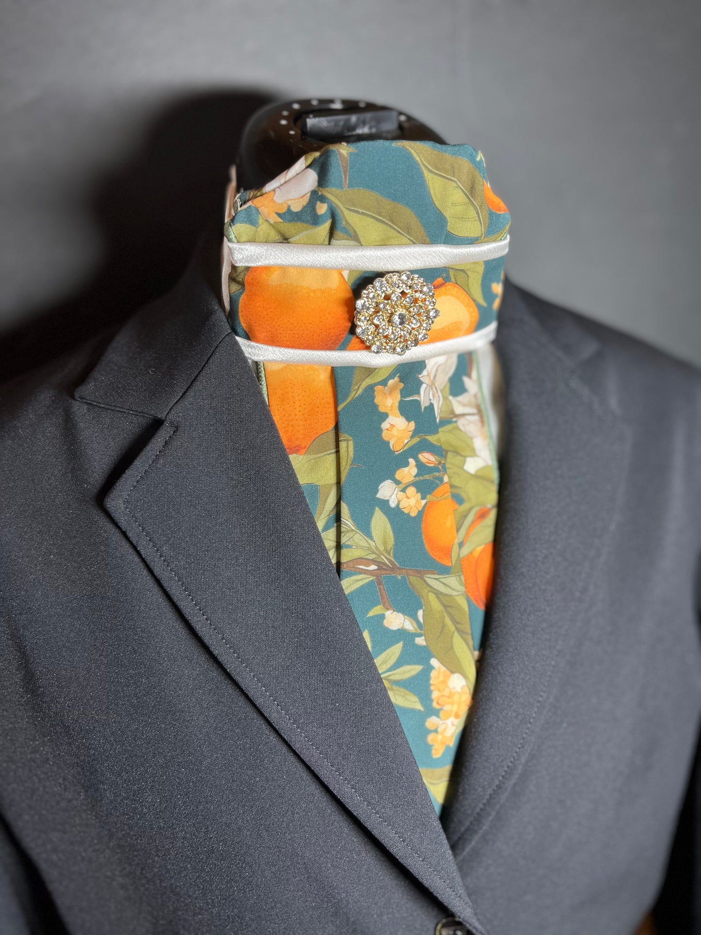 The Ocala Traditional Dressage Stock Tie