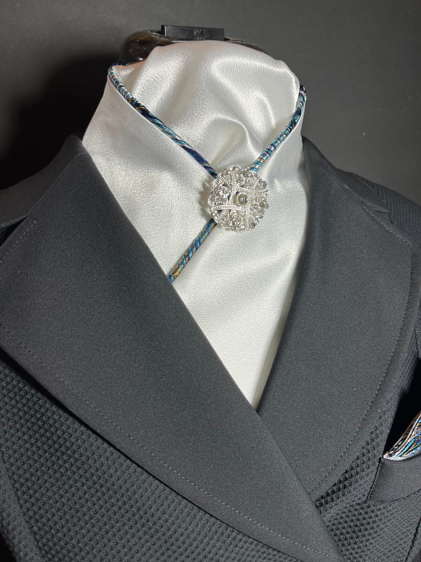 Dressage Stock Tie - The Basic Feather