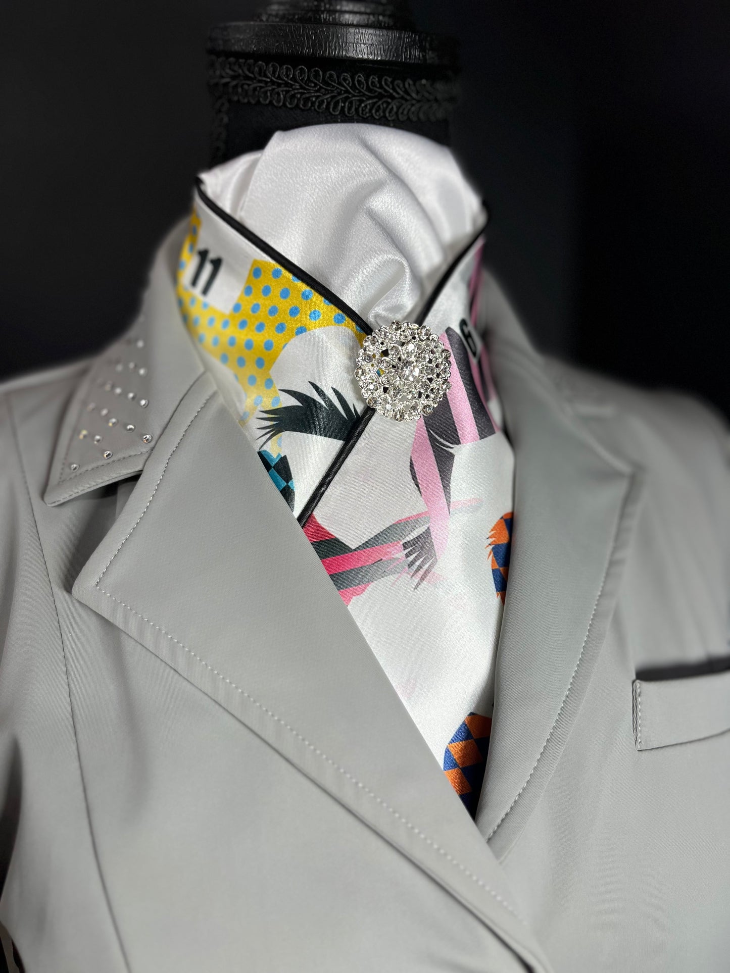 Jockey Club Dressage Stock Tie