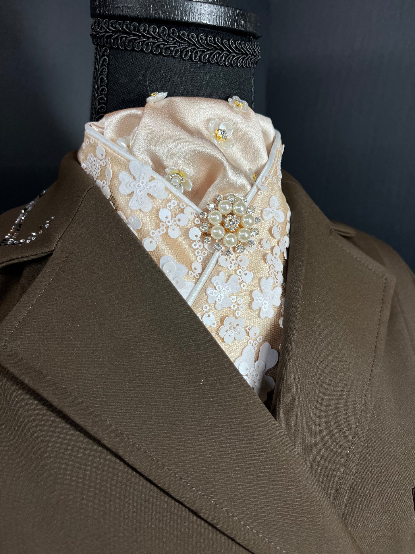 Bella Dressage Stock Tie