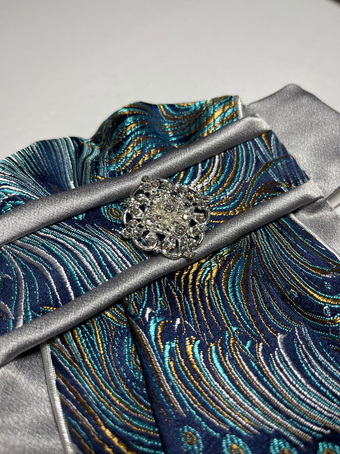 Feather Traditional Dressage Stock Tie