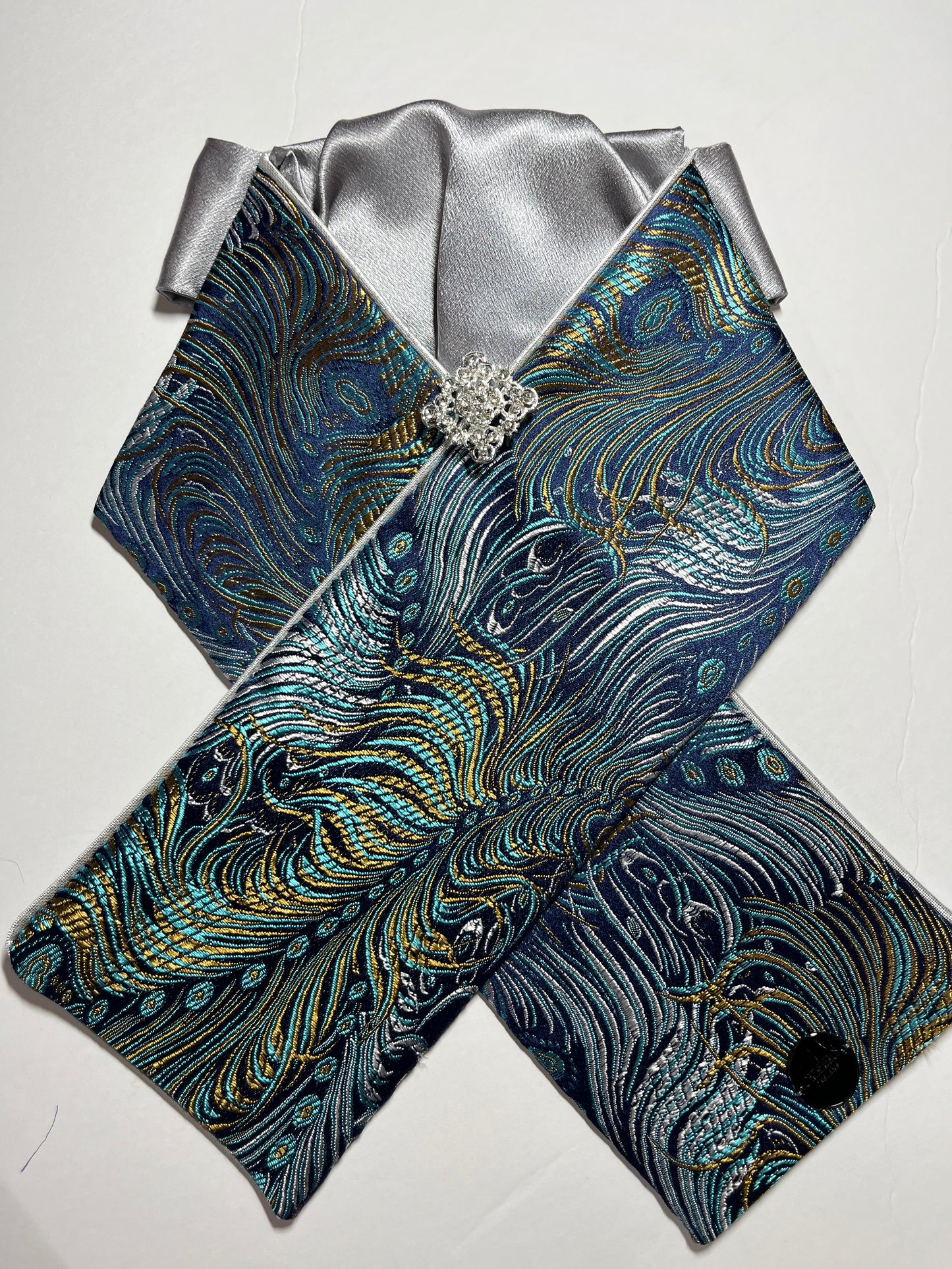 Dressage Stock Tie - Feather