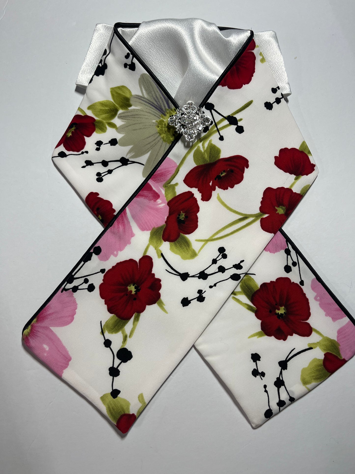 Dressage Stock Tie - April Showers