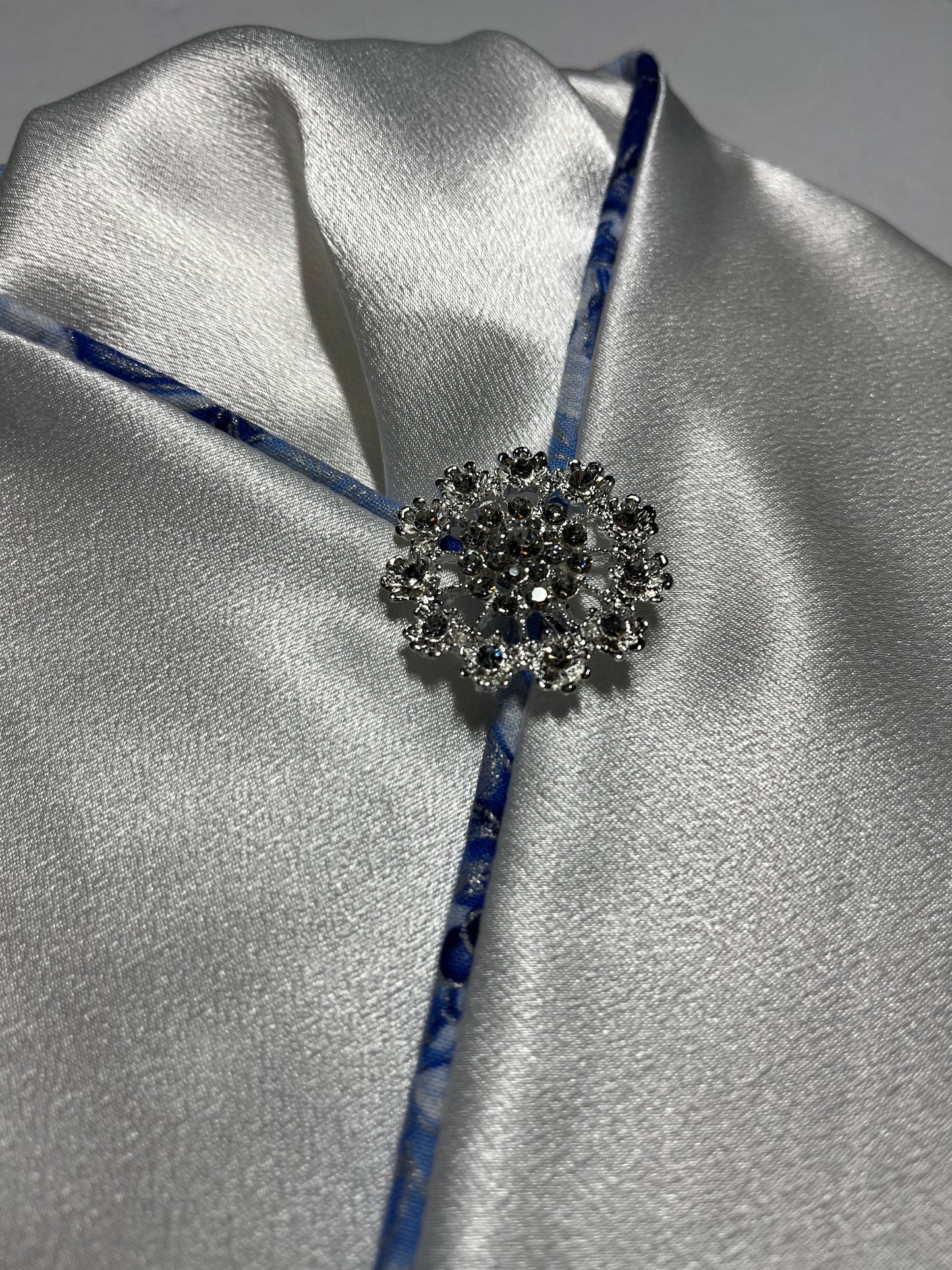 Dressage Stock Tie - The Basic Winter Blue