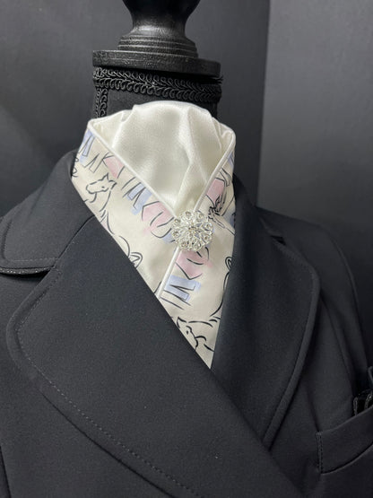 Afternoon at the Races Dressage Stock Tie