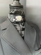 Black Lavender Euro Pleat Dressage Stock Tie