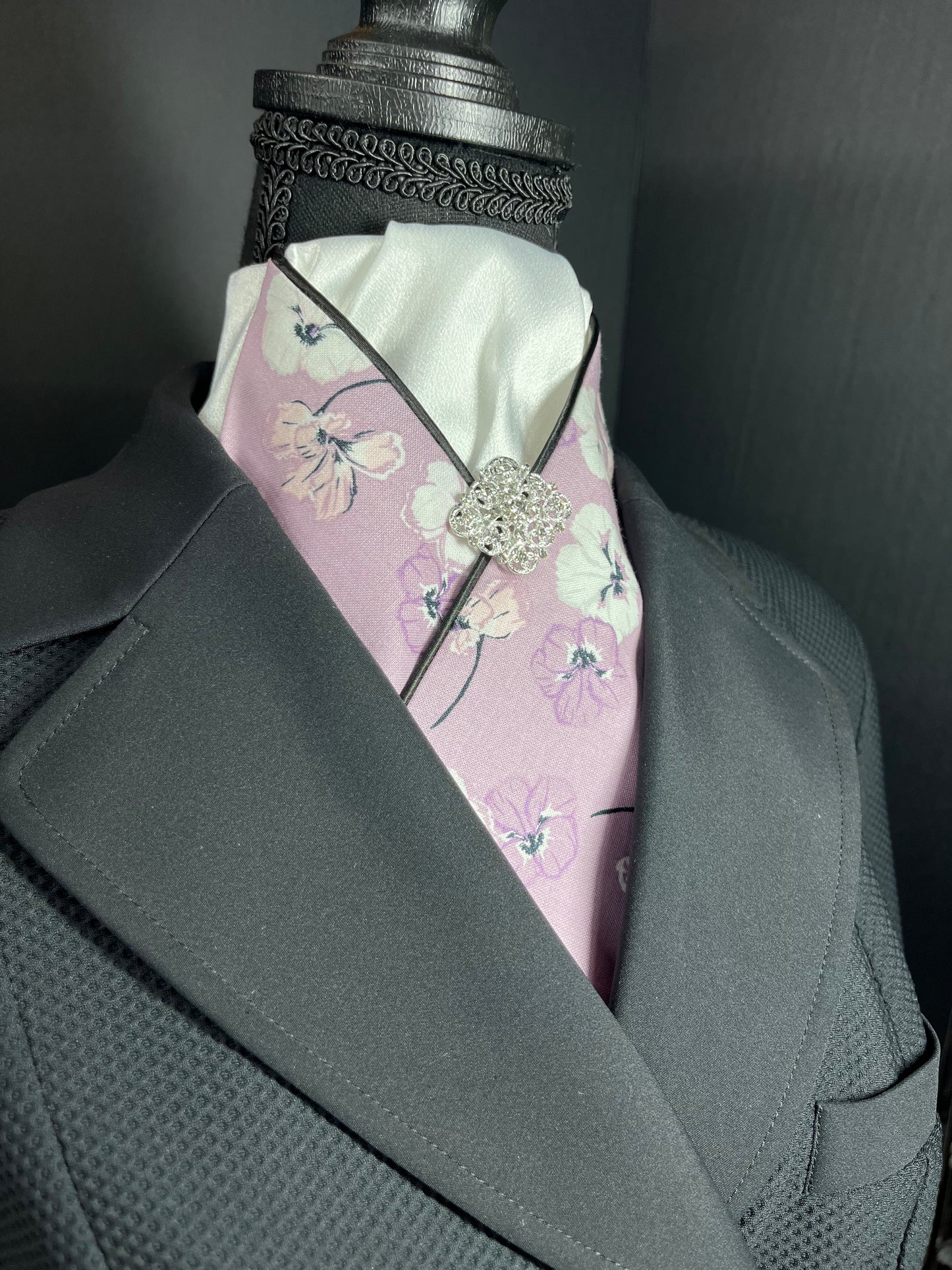 Spring Flowers Dressage Stock Tie