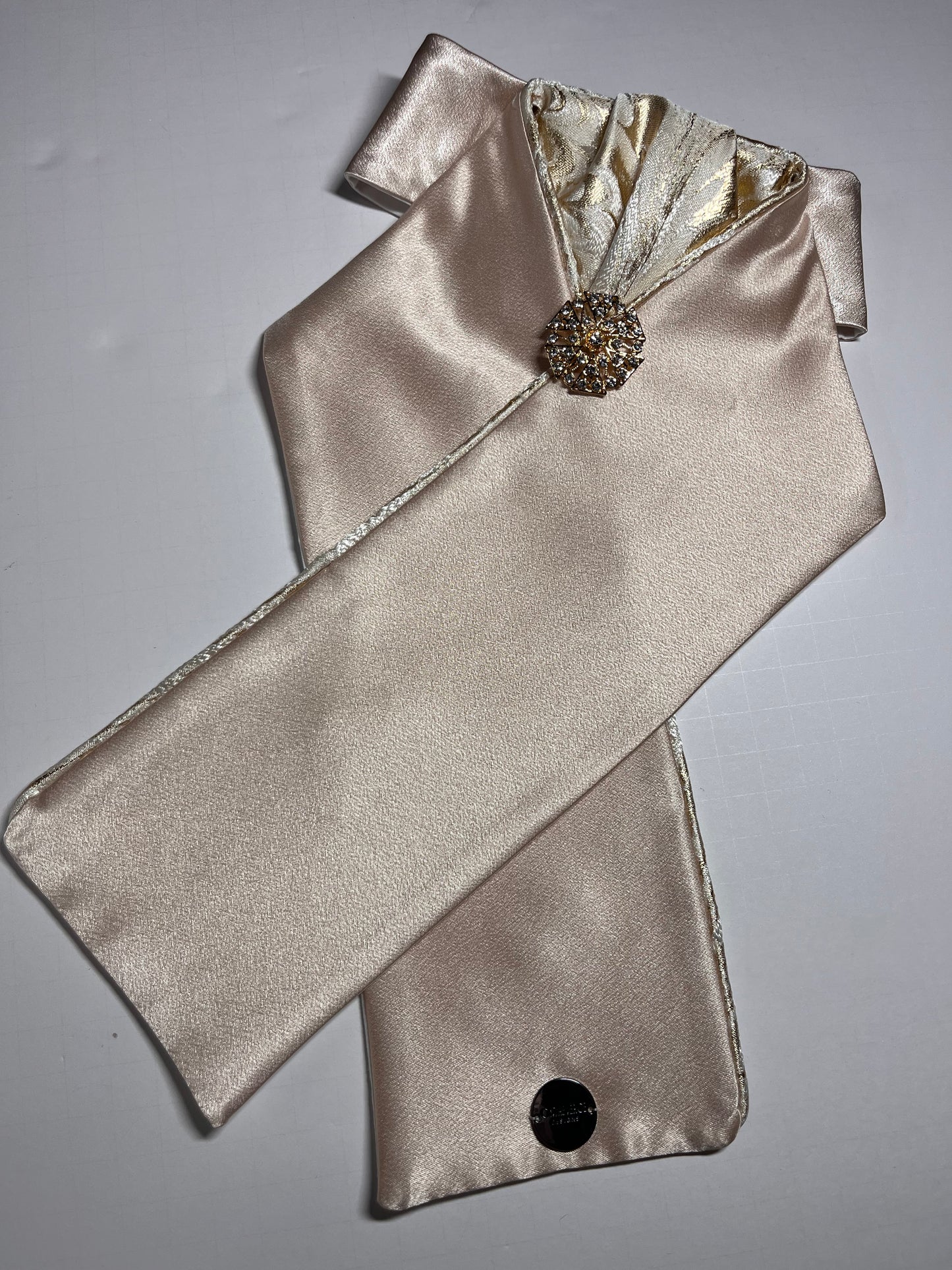 Golden Swirl with Champagne Dressage Stock Toe