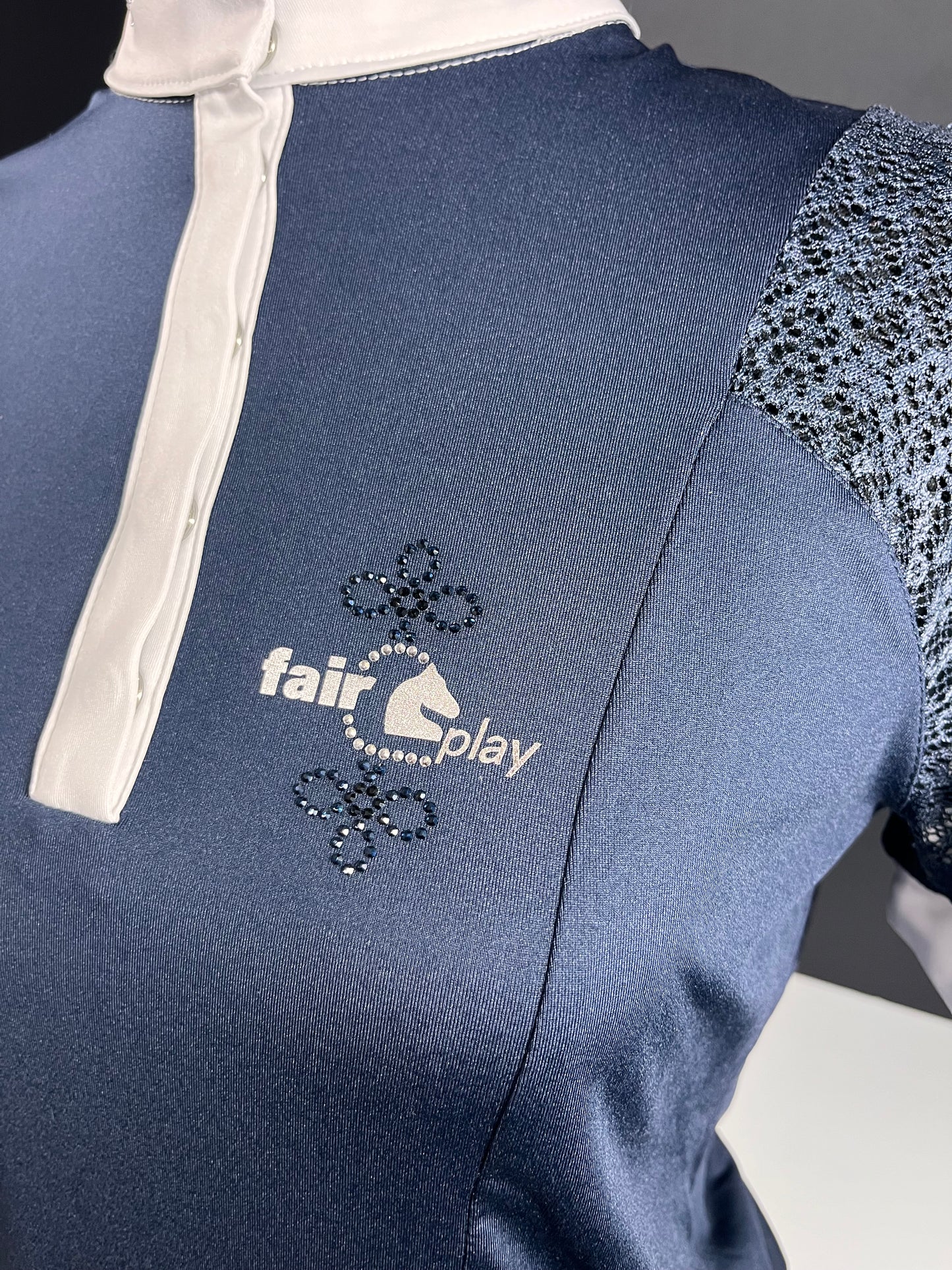 Fair Play Adrienne Competition Shirt Navy