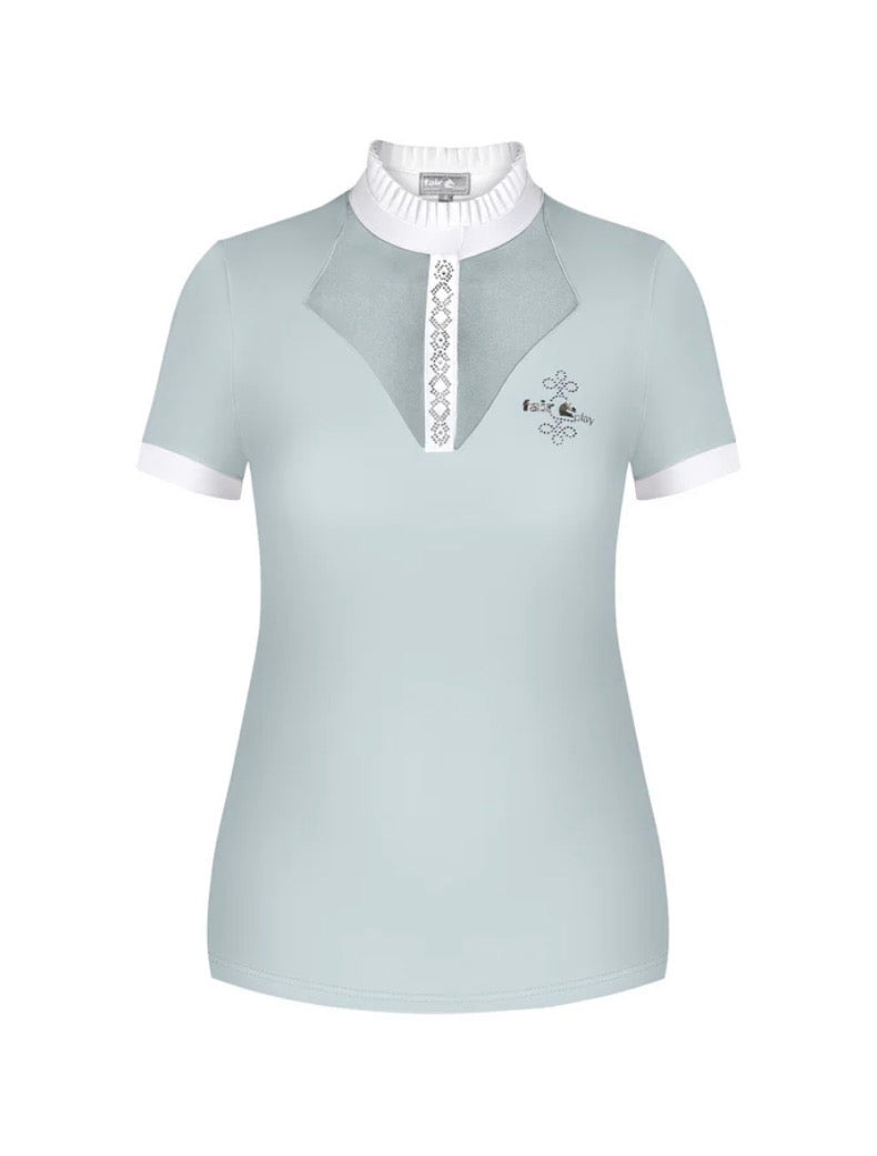 Fair Play Sophie Competition Shirt Ash Blue
