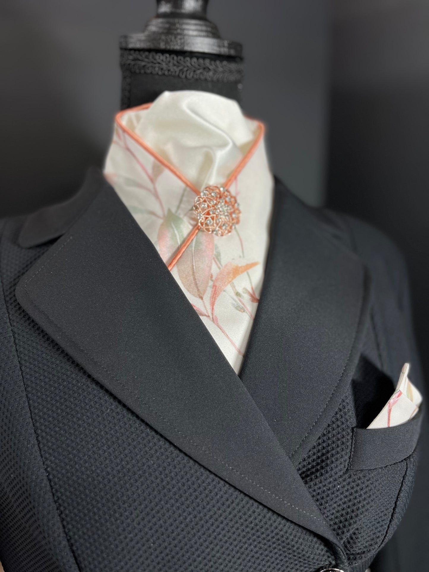 Coral Spring Dressage Stock Tie