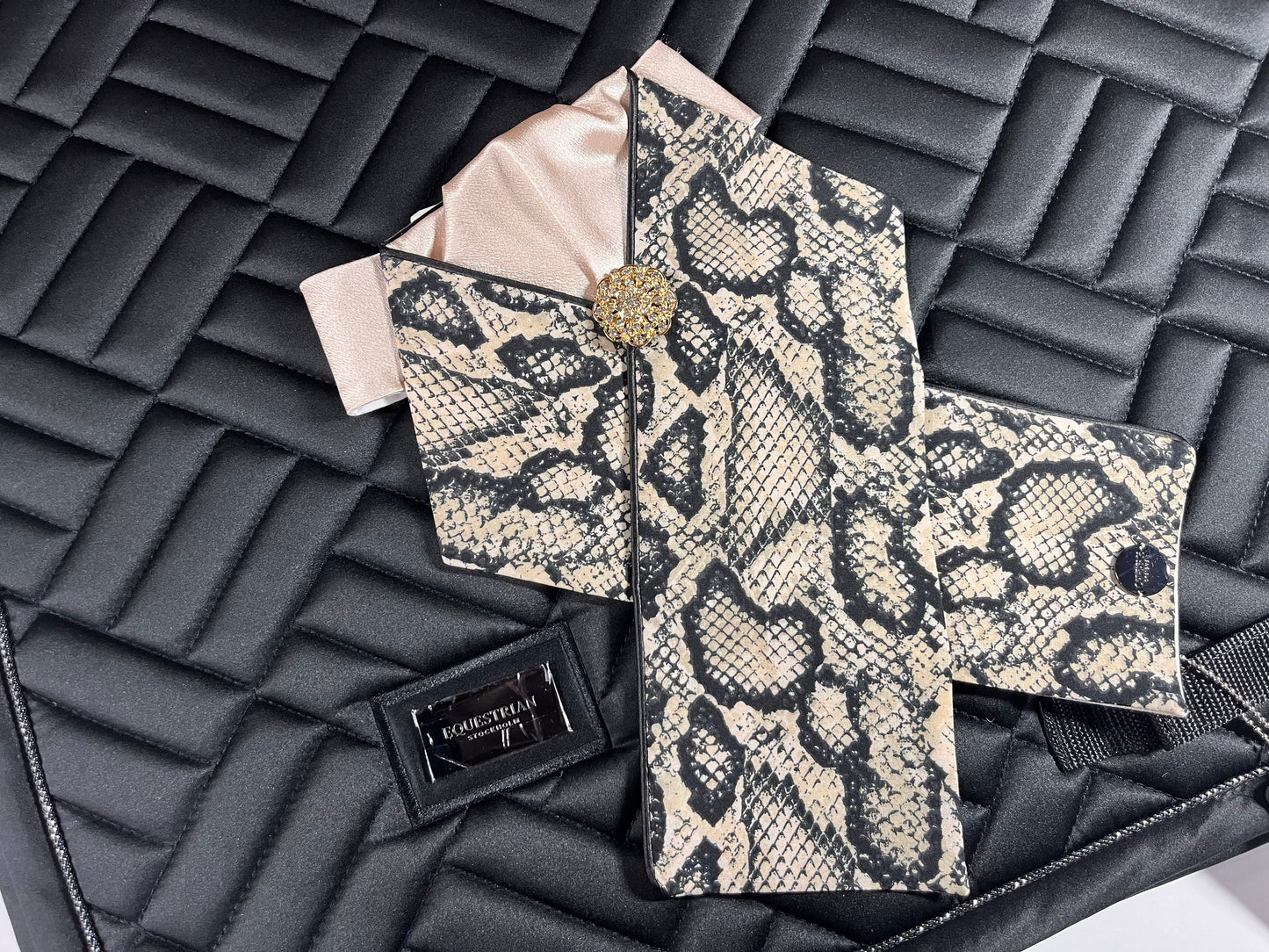 Equestrian Stockholm Modern Black Bundle and Snakeskin Bundle