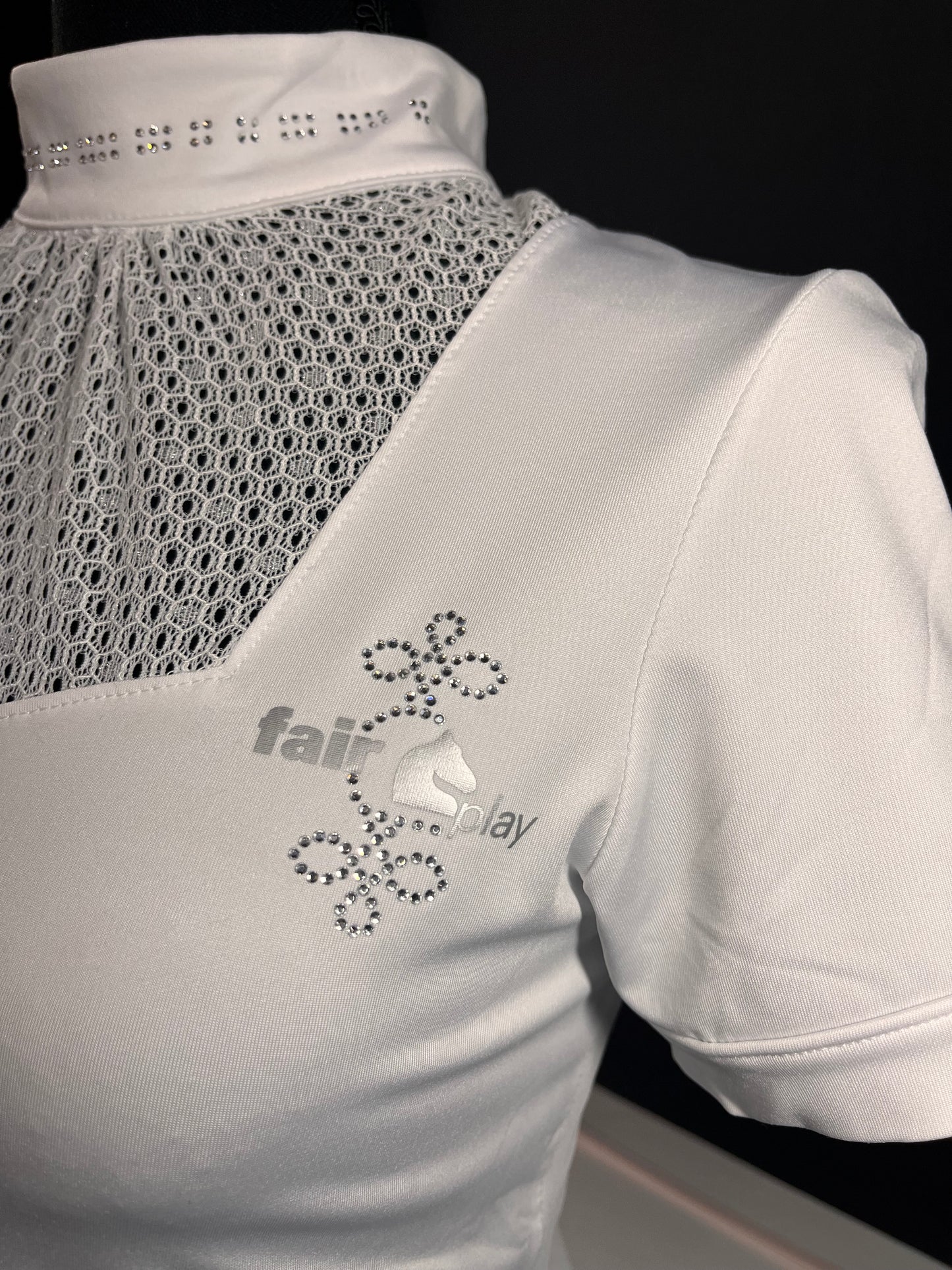 Fair Play Lara Competition Shirt White