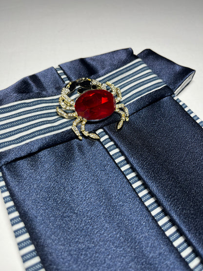 Cape Cod Euro Pleat Dressage Stock Tie
