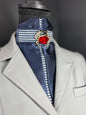 Cape Cod Euro Pleat Dressage Stock Tie