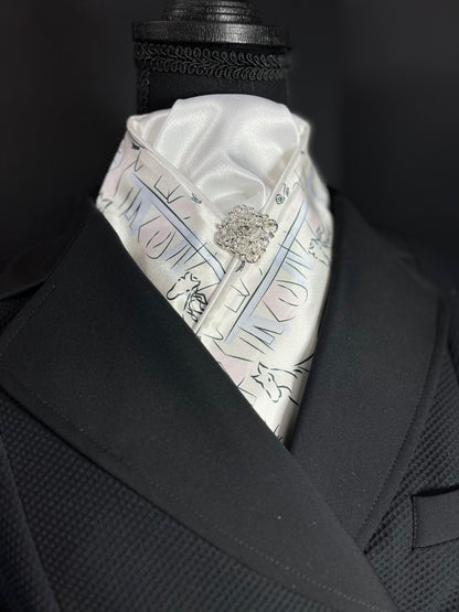 Afternoon at the Races Dressage Stock Tie