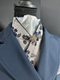 Metallic Rose Dressage Stock Tie